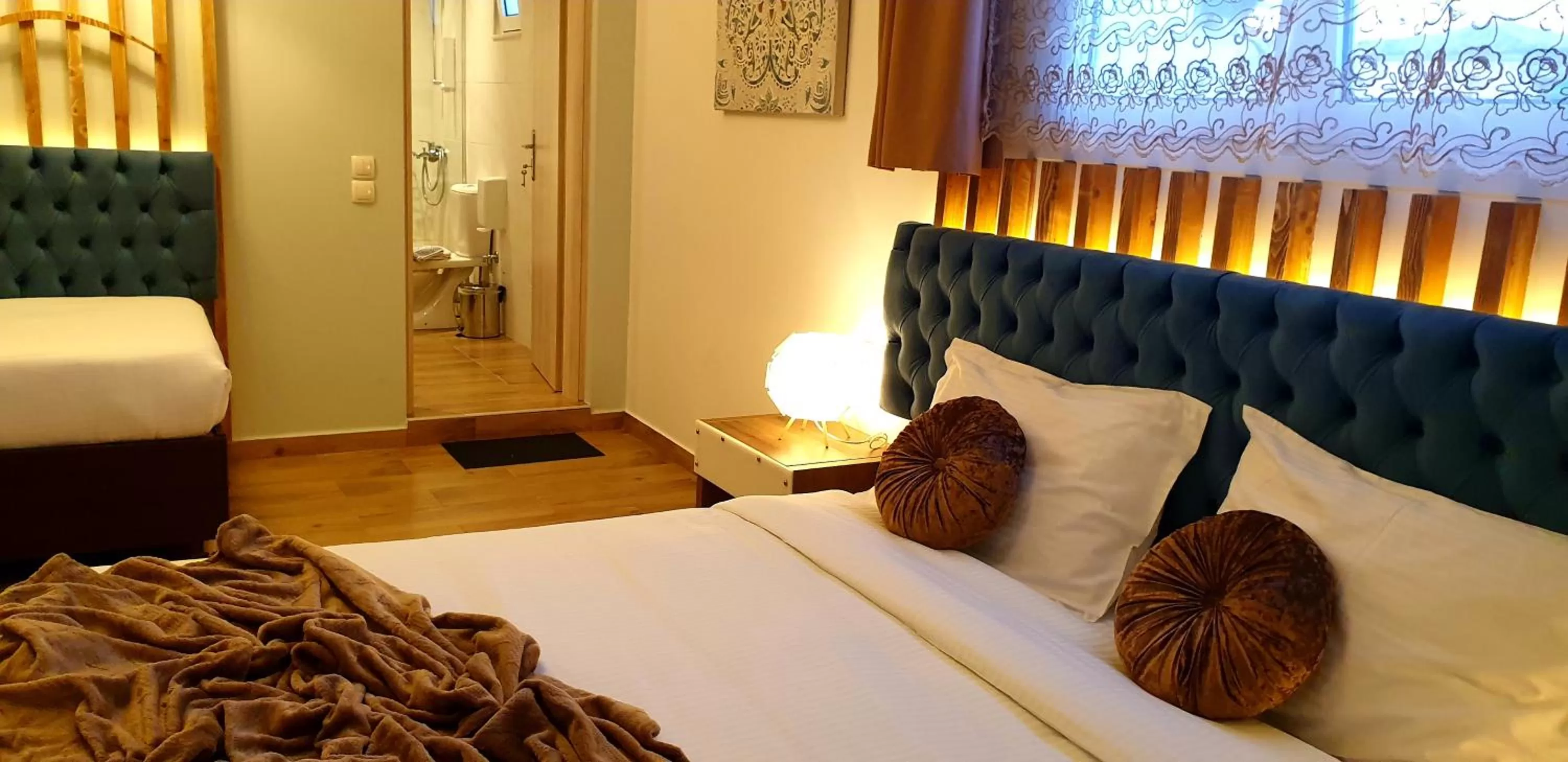 Bed in Dome Rooms Downtown