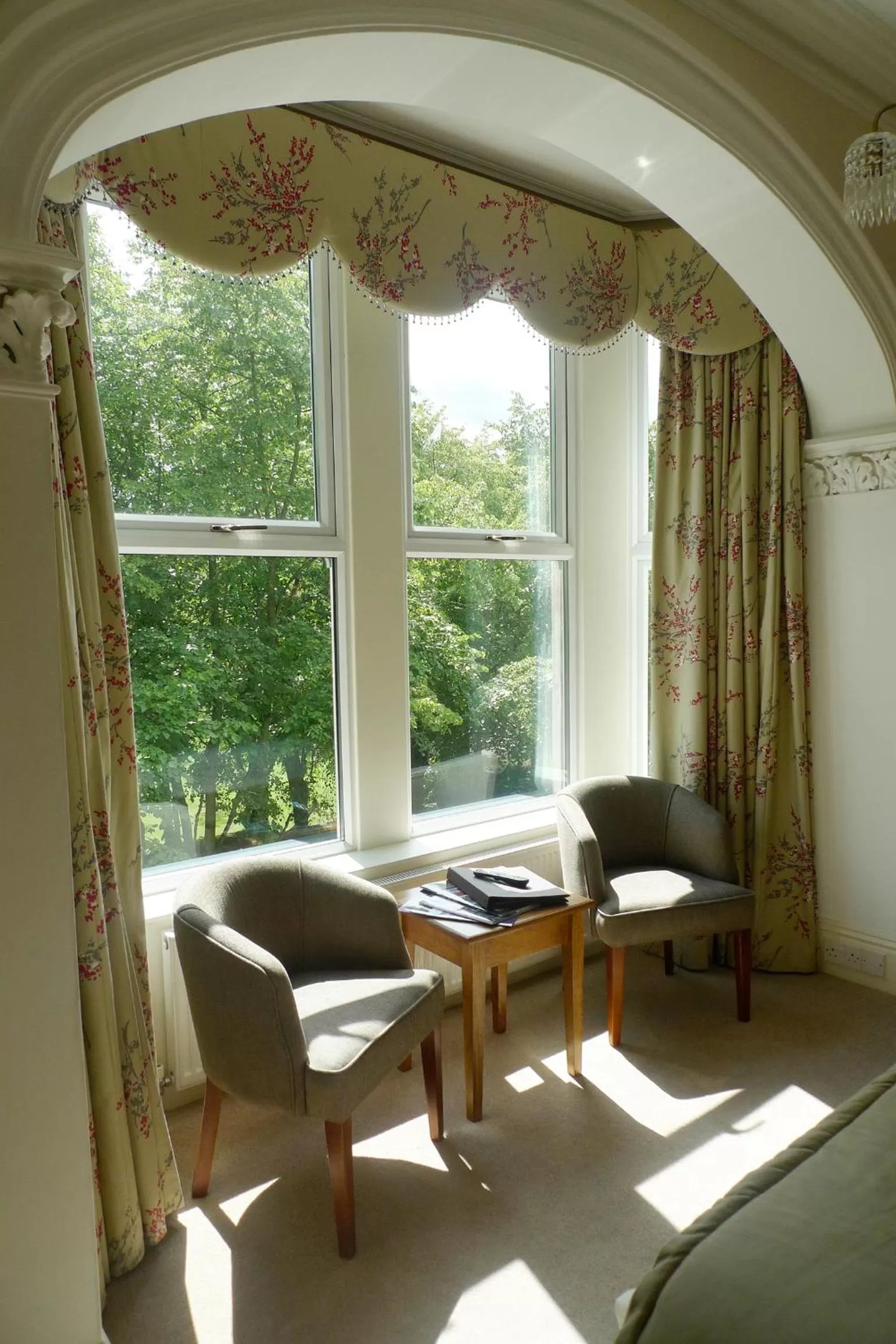 Seating area in Ascot House