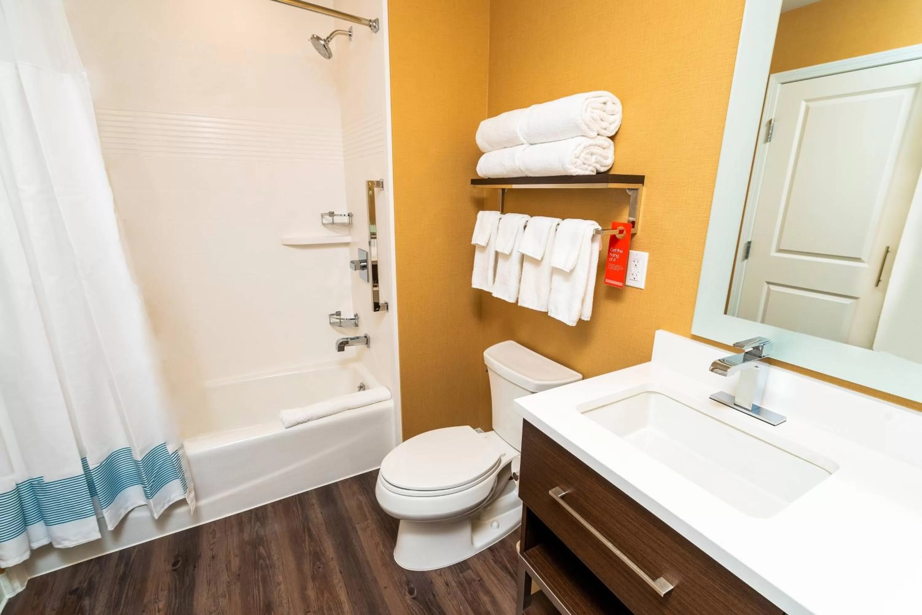 Bathroom in TownePlace Suites By Marriott Las Vegas Stadium District
