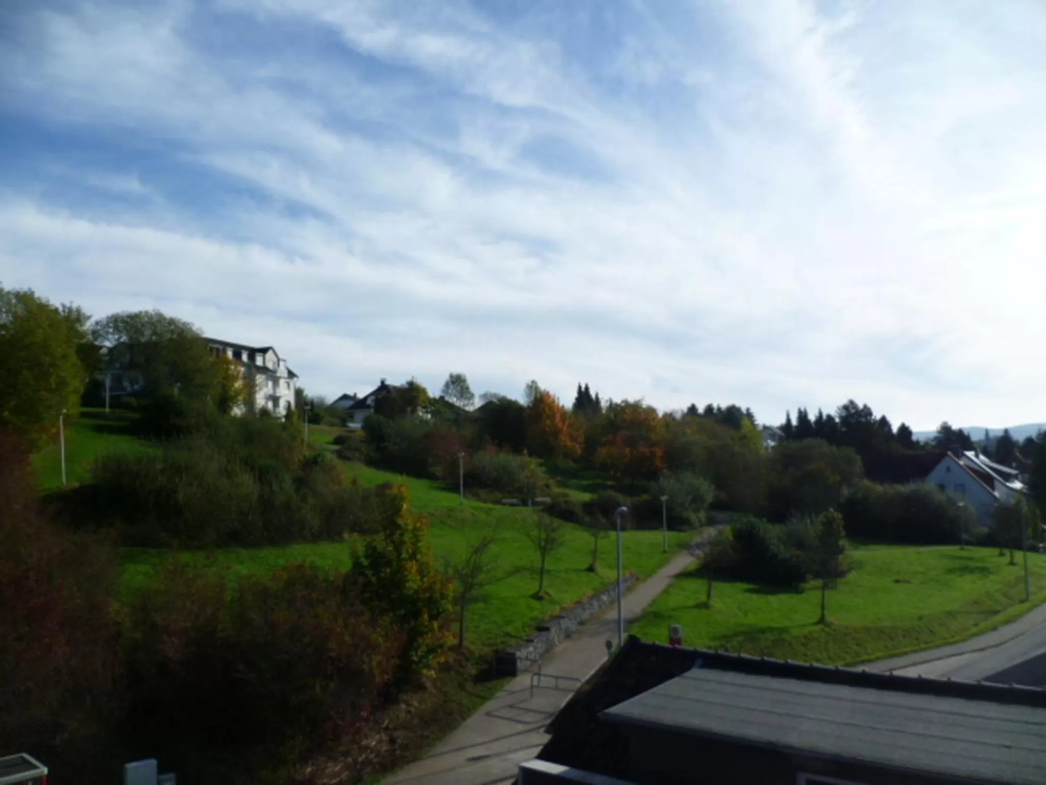 Garden view in Landgasthof Zur scharfen Ecke