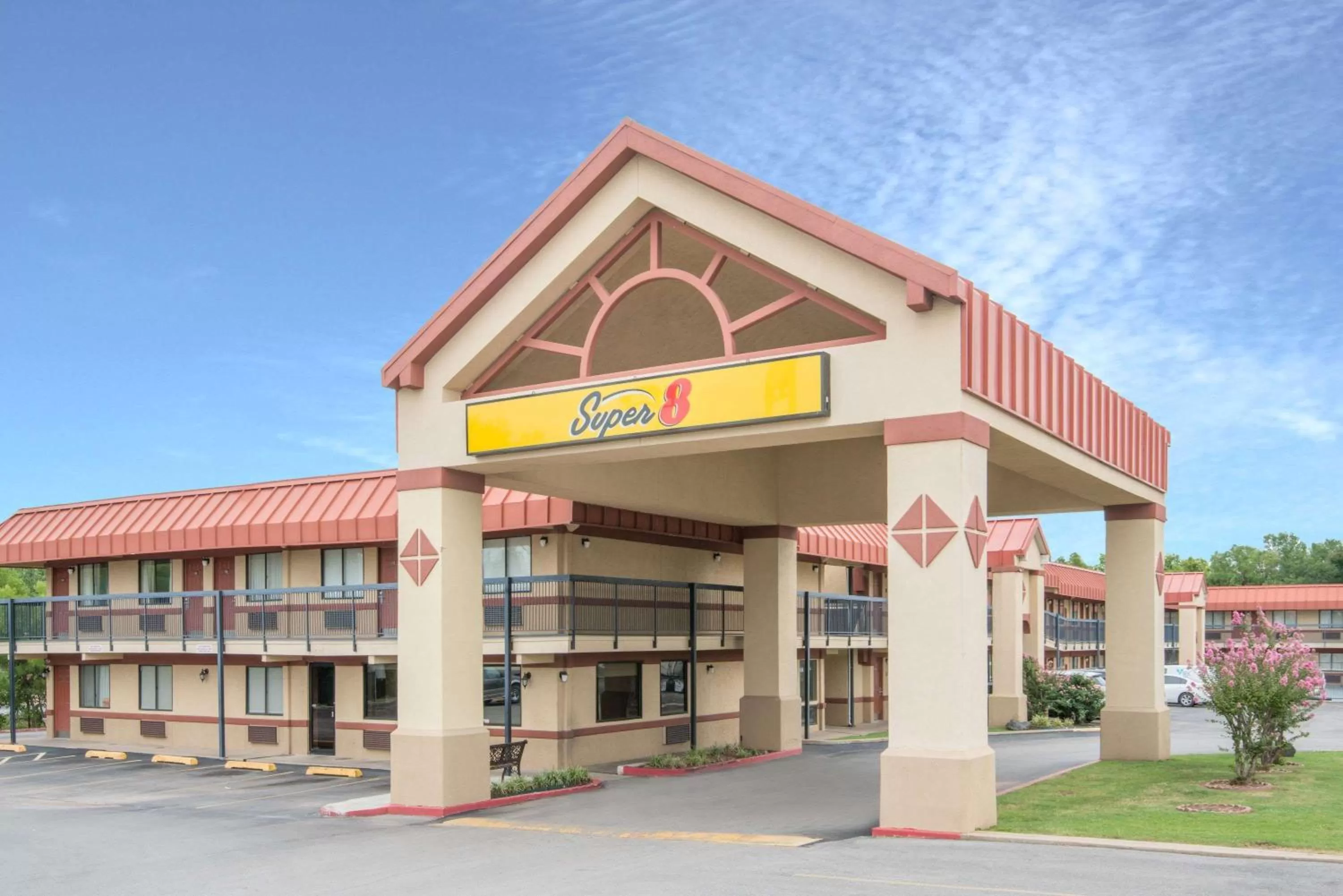 Property building in Super 8 by Wyndham Tulsa - Route 66