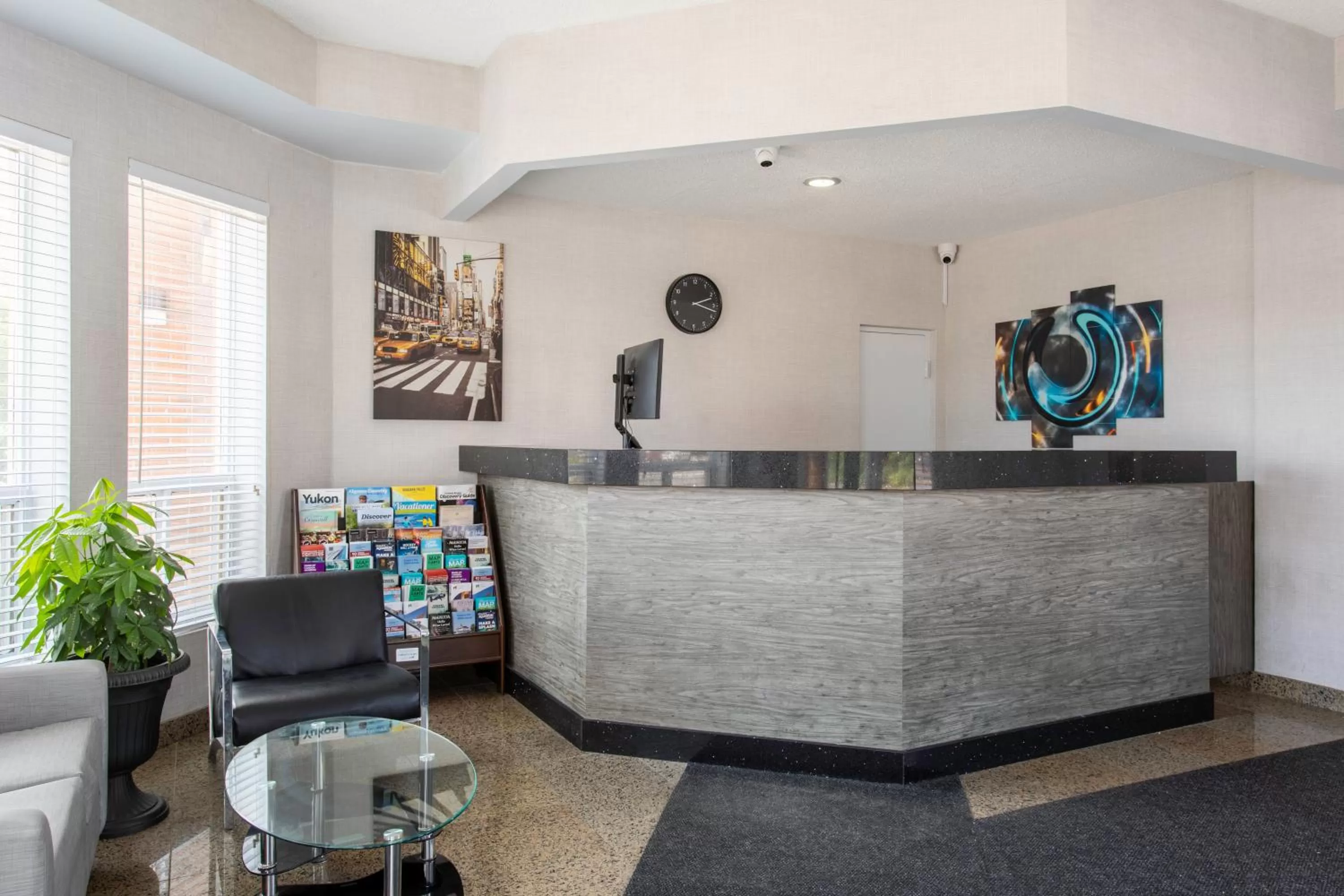 Lobby or reception in Super 5 Inn