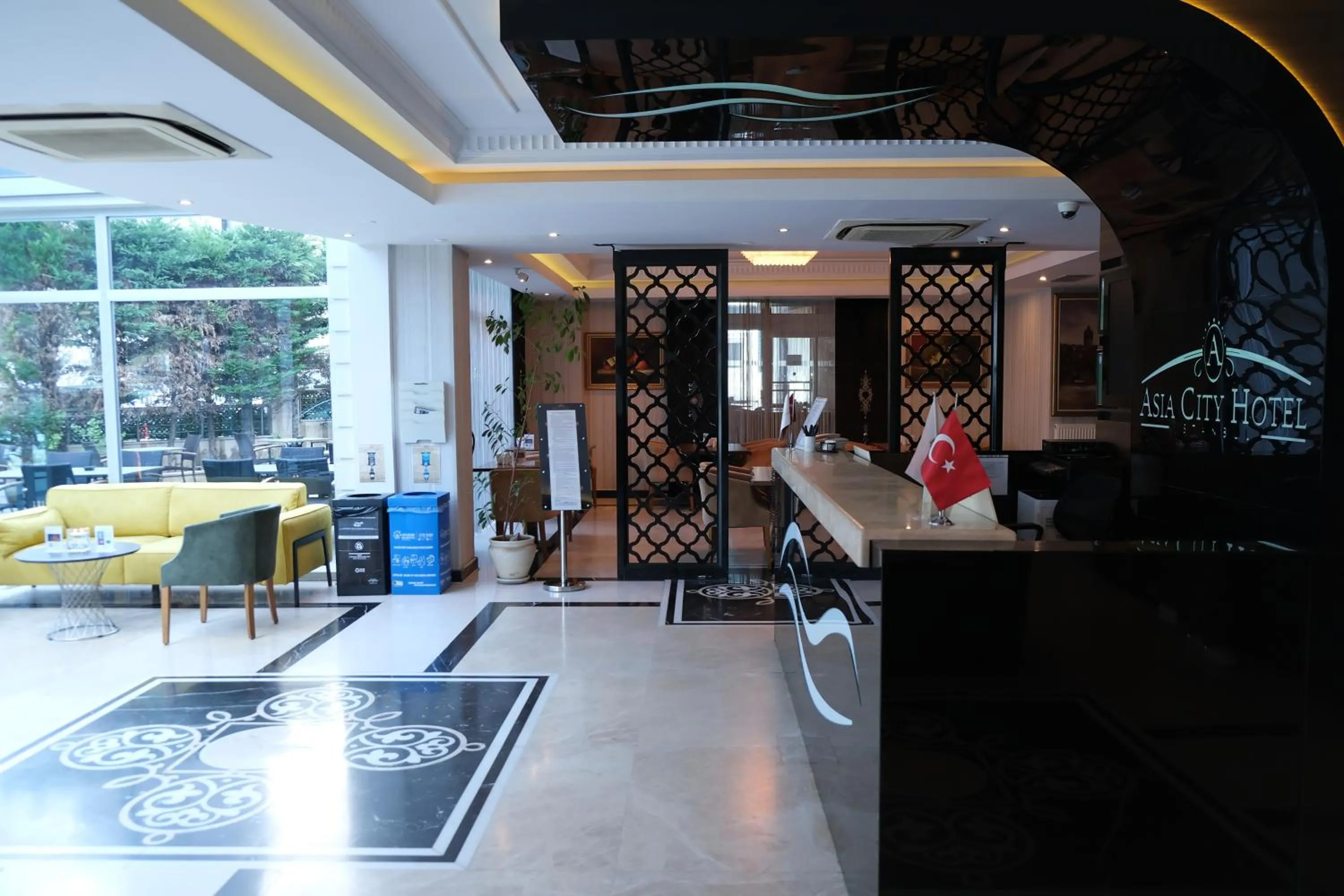 Living room in Asia City Hotel Istanbul