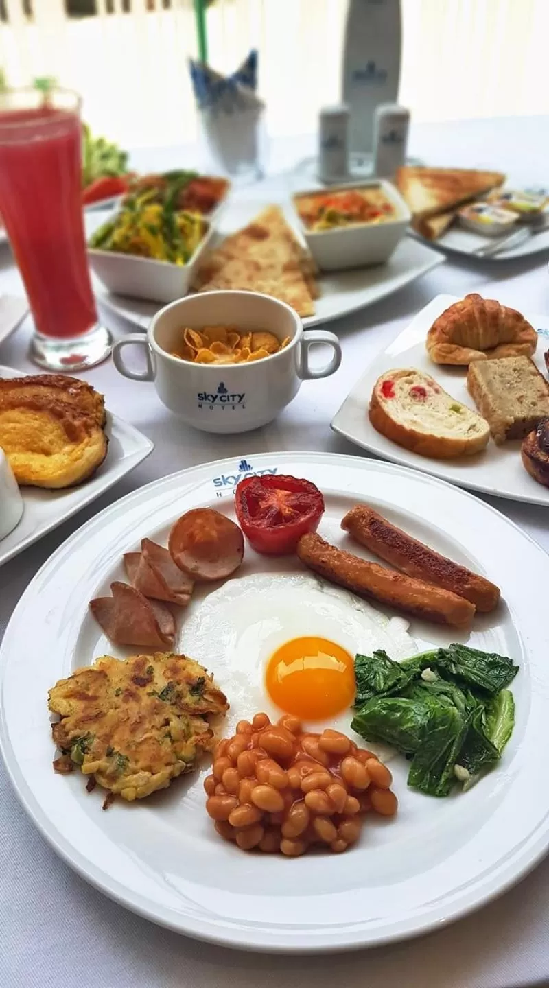 Breakfast in Sky City Hotel Dhaka