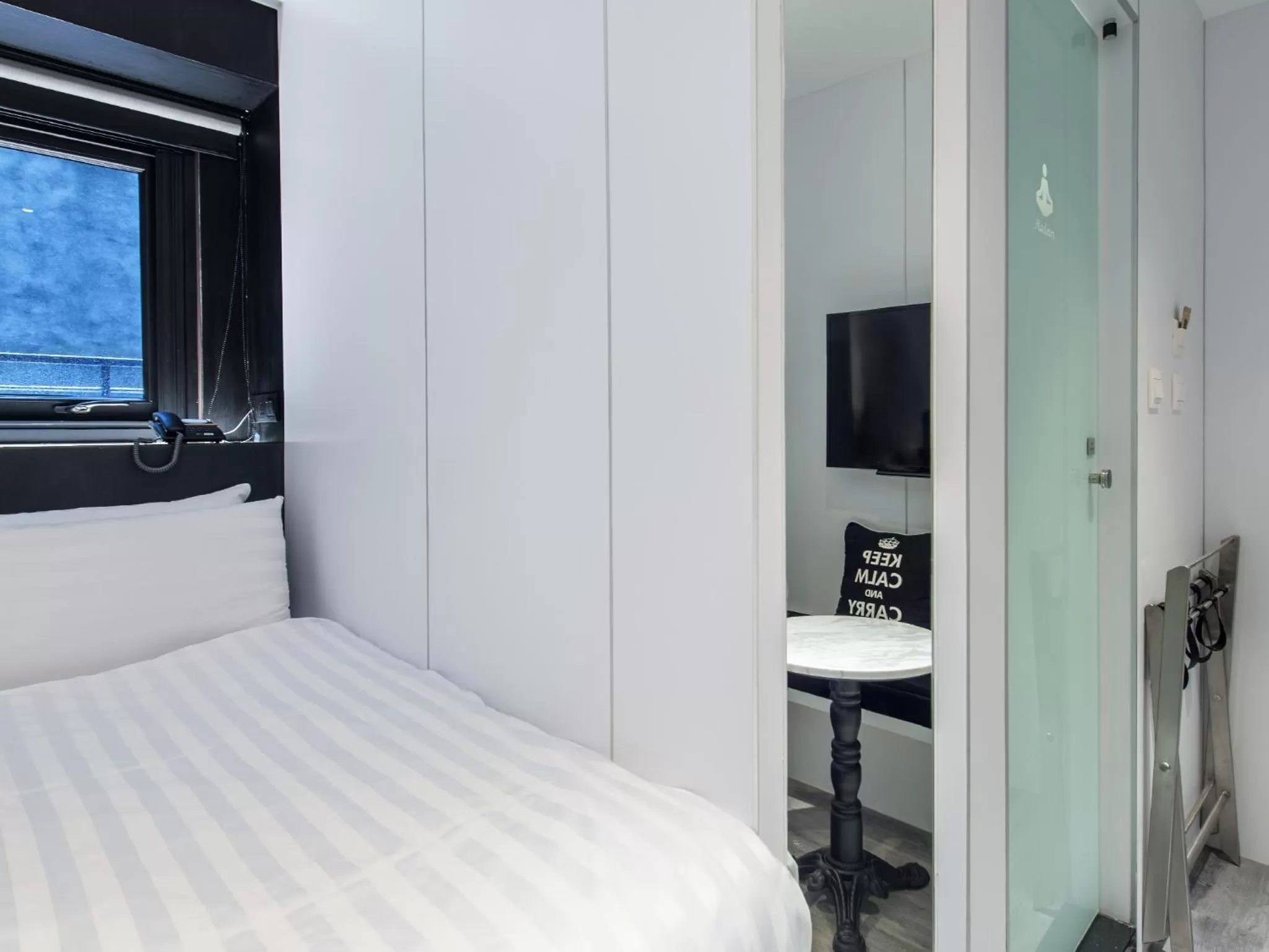 Bed in Hotel Relax III