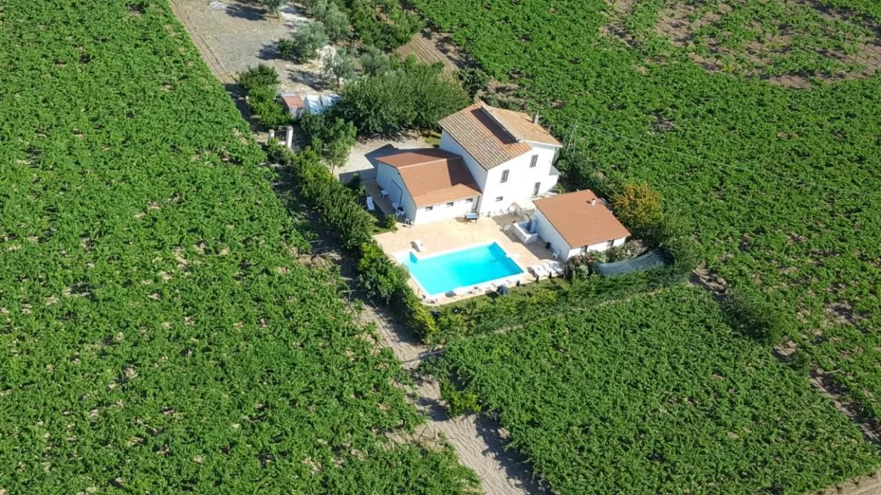 Bird's eye view in B&B Posta Piana