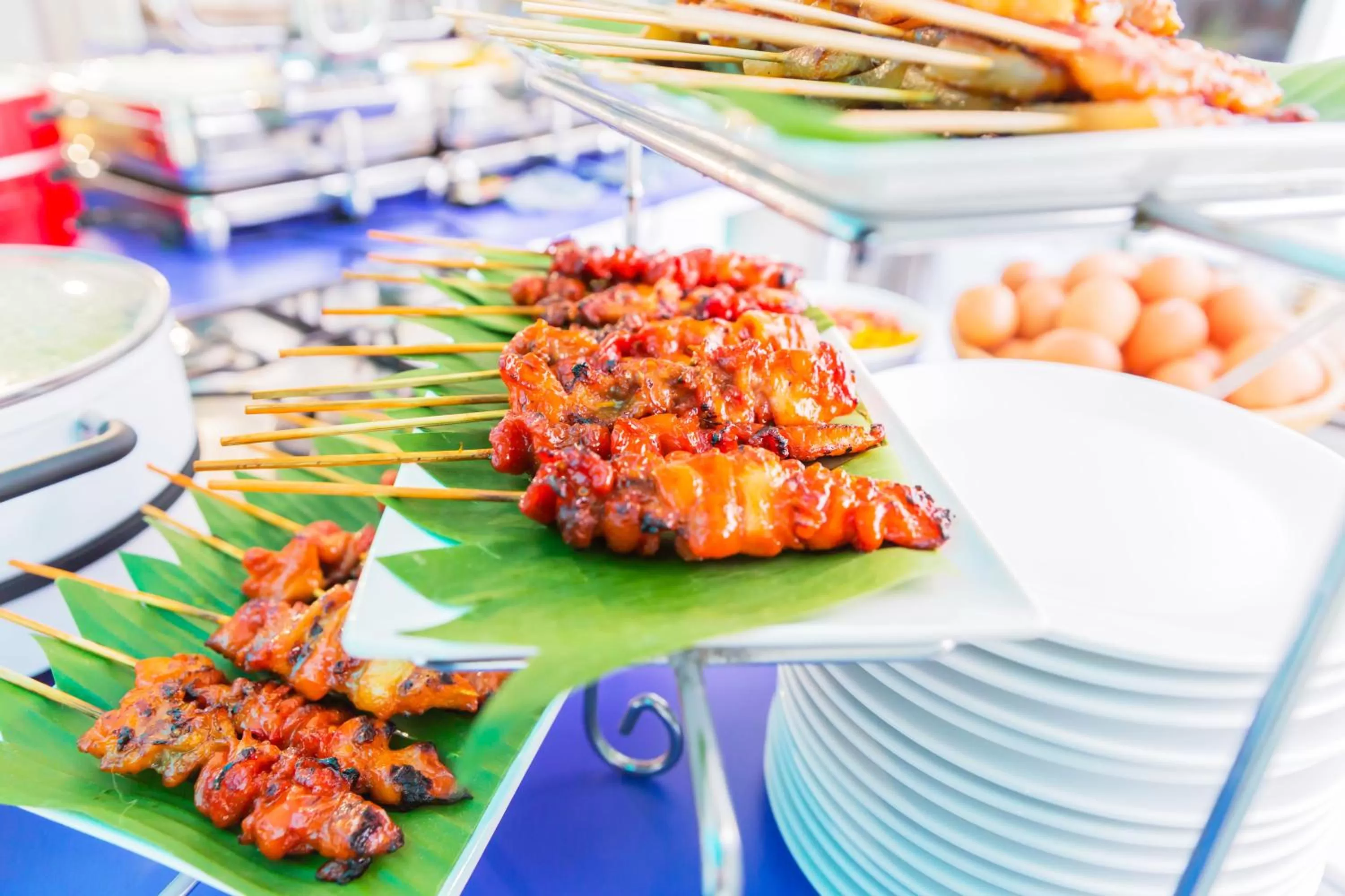 Buffet breakfast in Hotel Zing