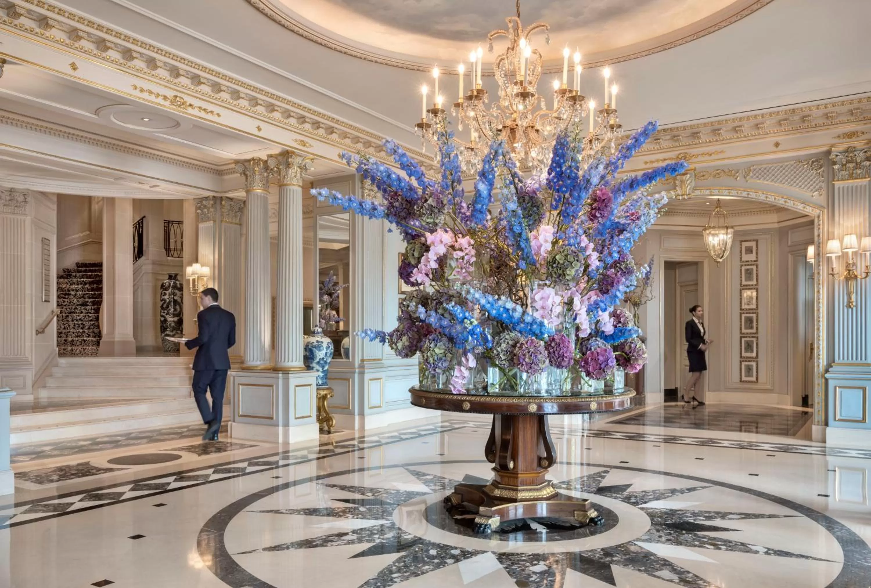 Lobby or reception in Four Seasons Hotel des Bergues Geneva