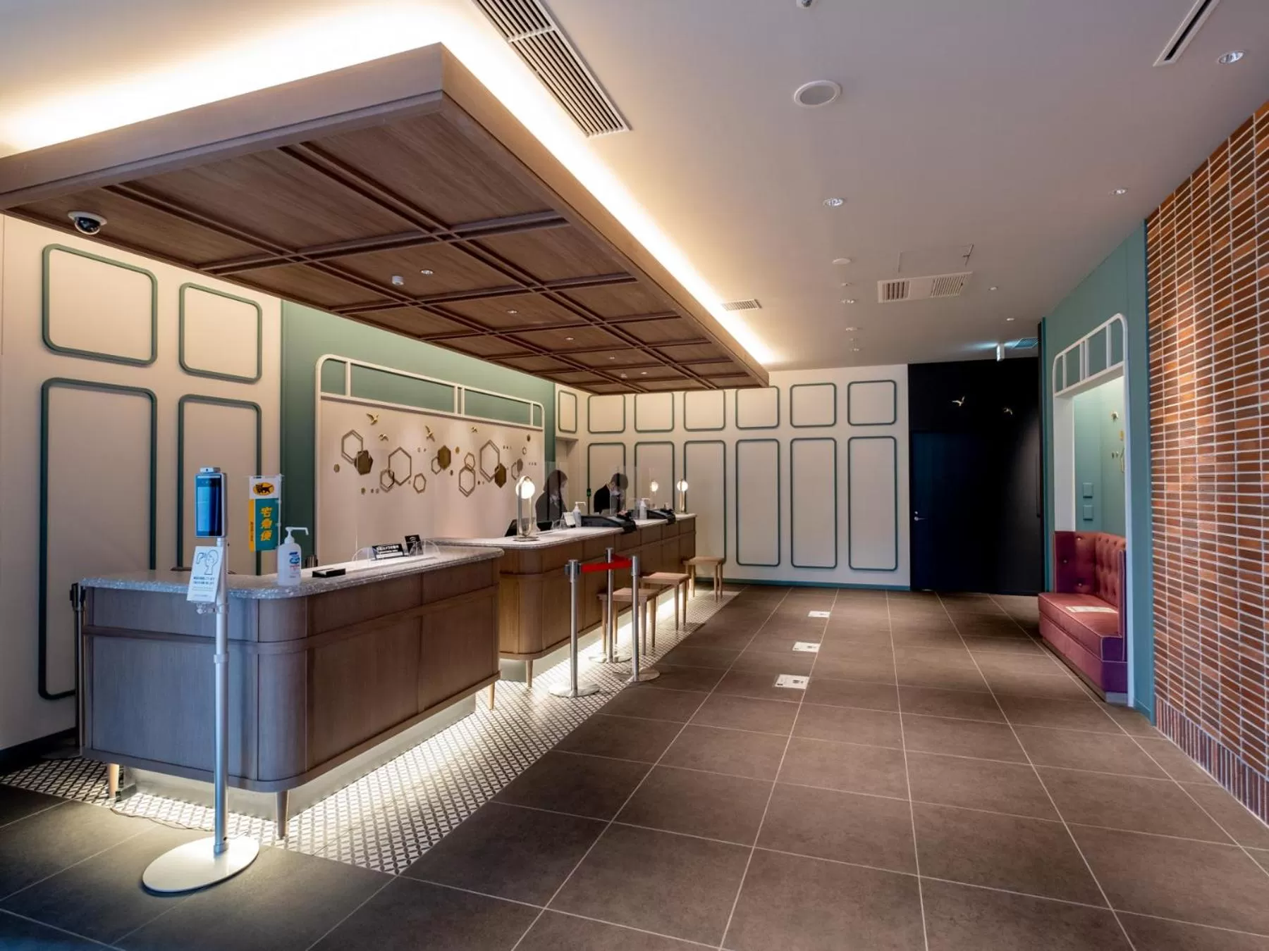 Lobby or reception in Tokyu Stay Hakodate Asaichi Akarinoyu