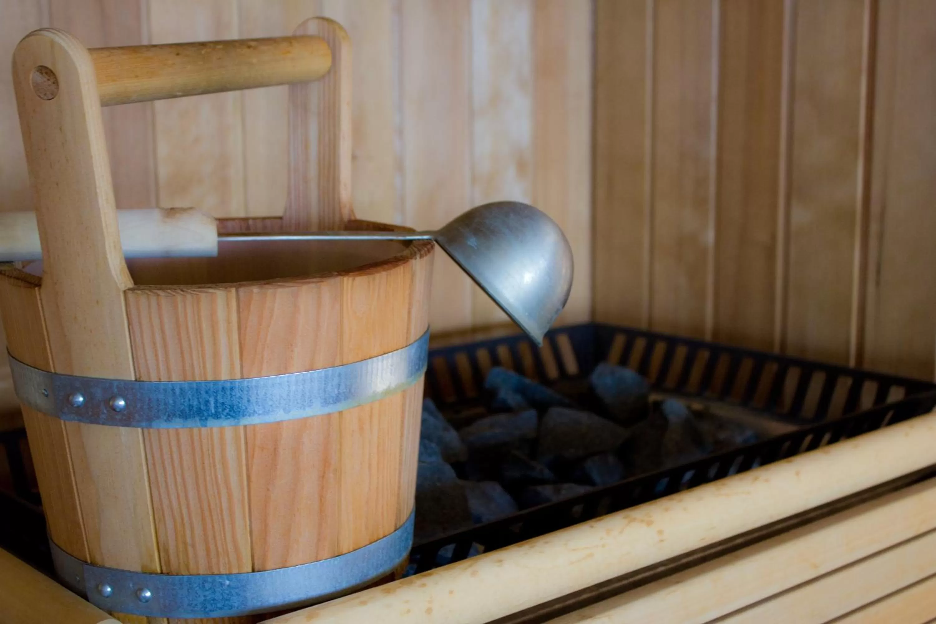 Sauna in Radisson Blu Hotel Cottbus