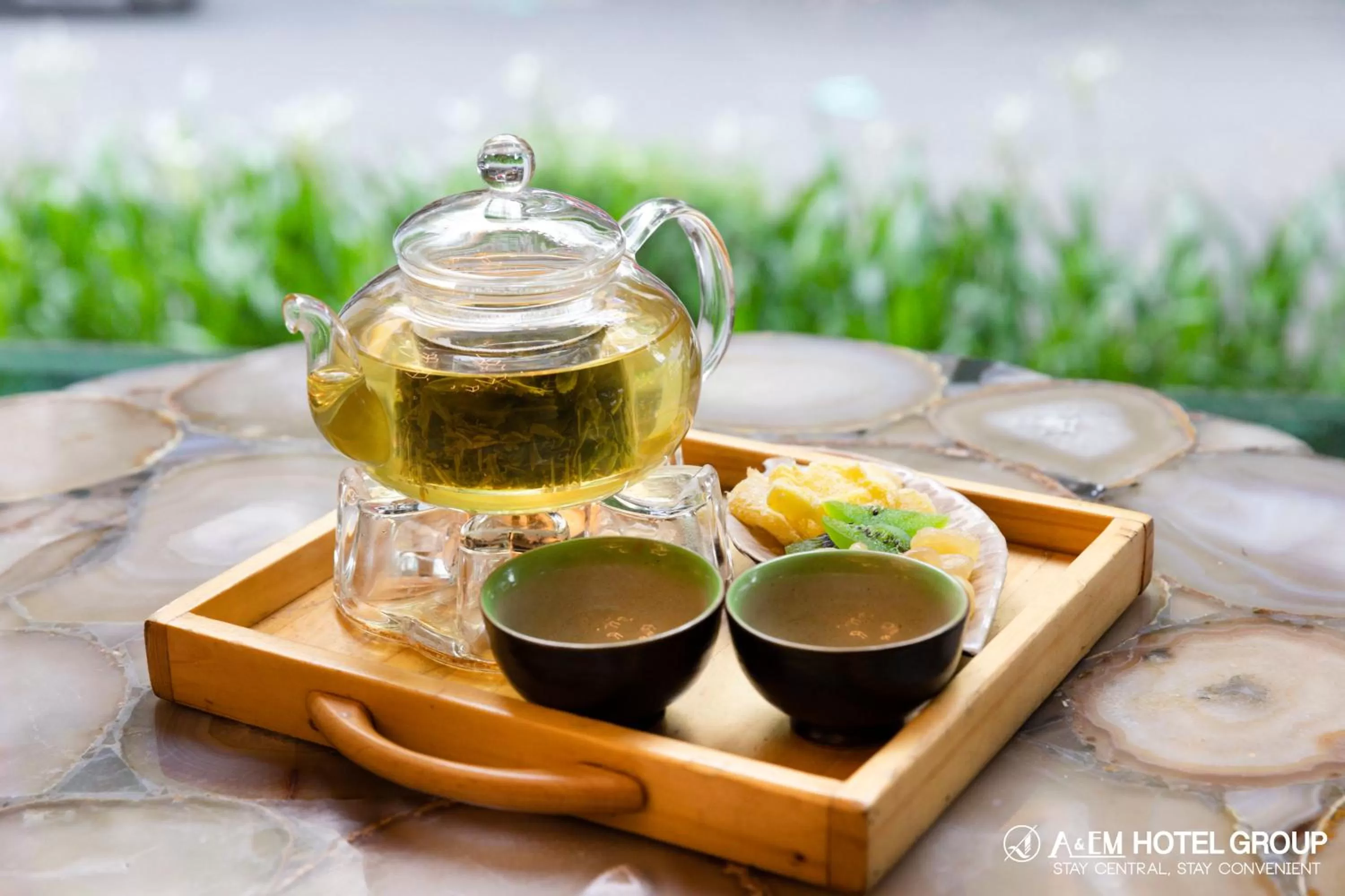 Drinks in A&EM Saigon Hotel