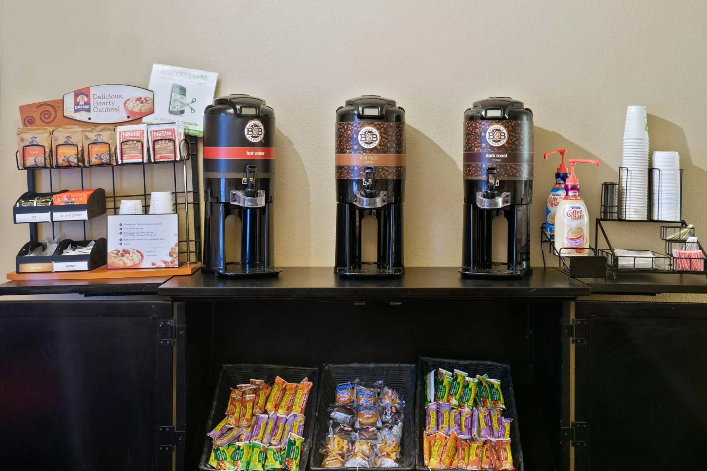 Food close-up in Extended Stay America Suites - Washington, DC - Reston