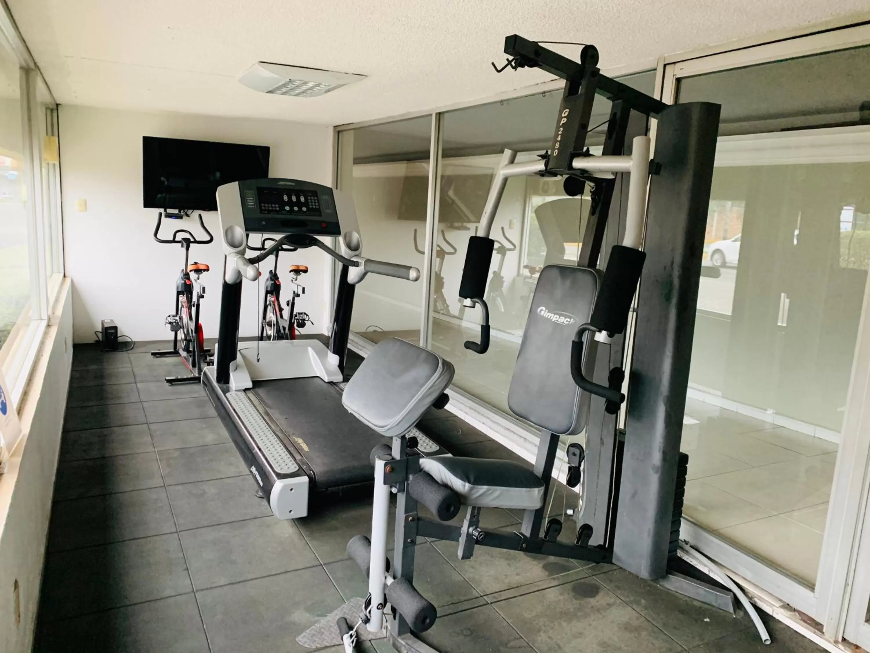 Fitness centre/facilities in Hotel Villa Florida Córdoba