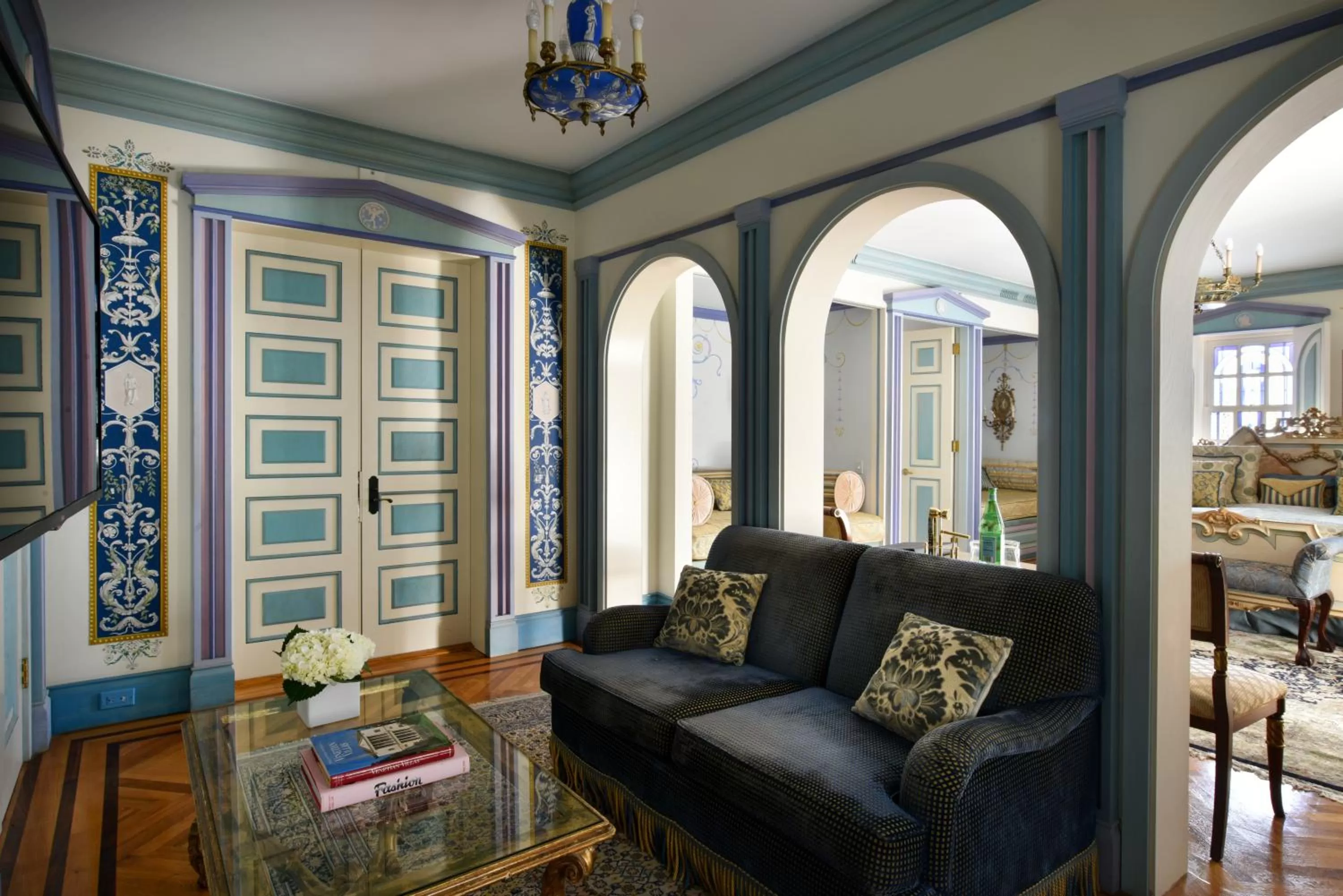 Living room in The Villa Casa Casuarina