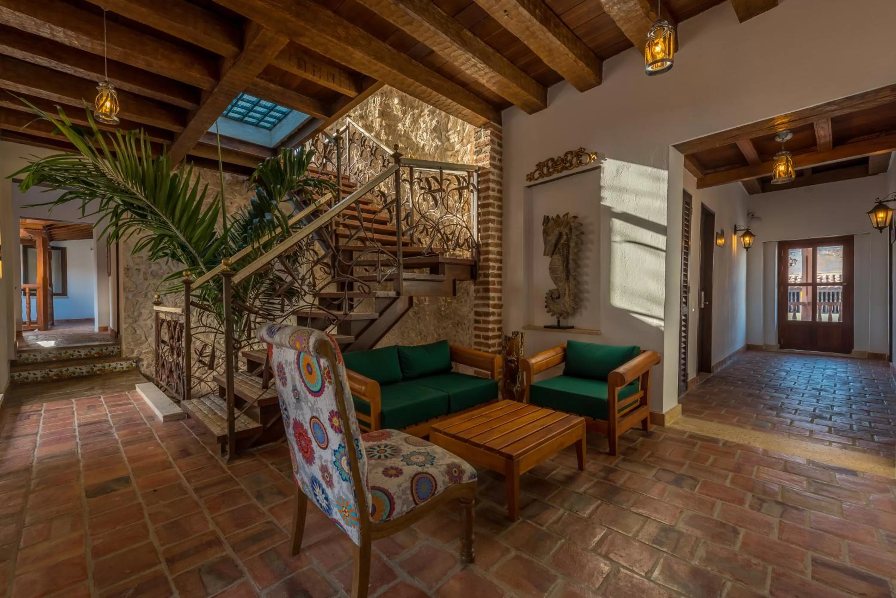 Living room in Getsemani Cartagena Hotel