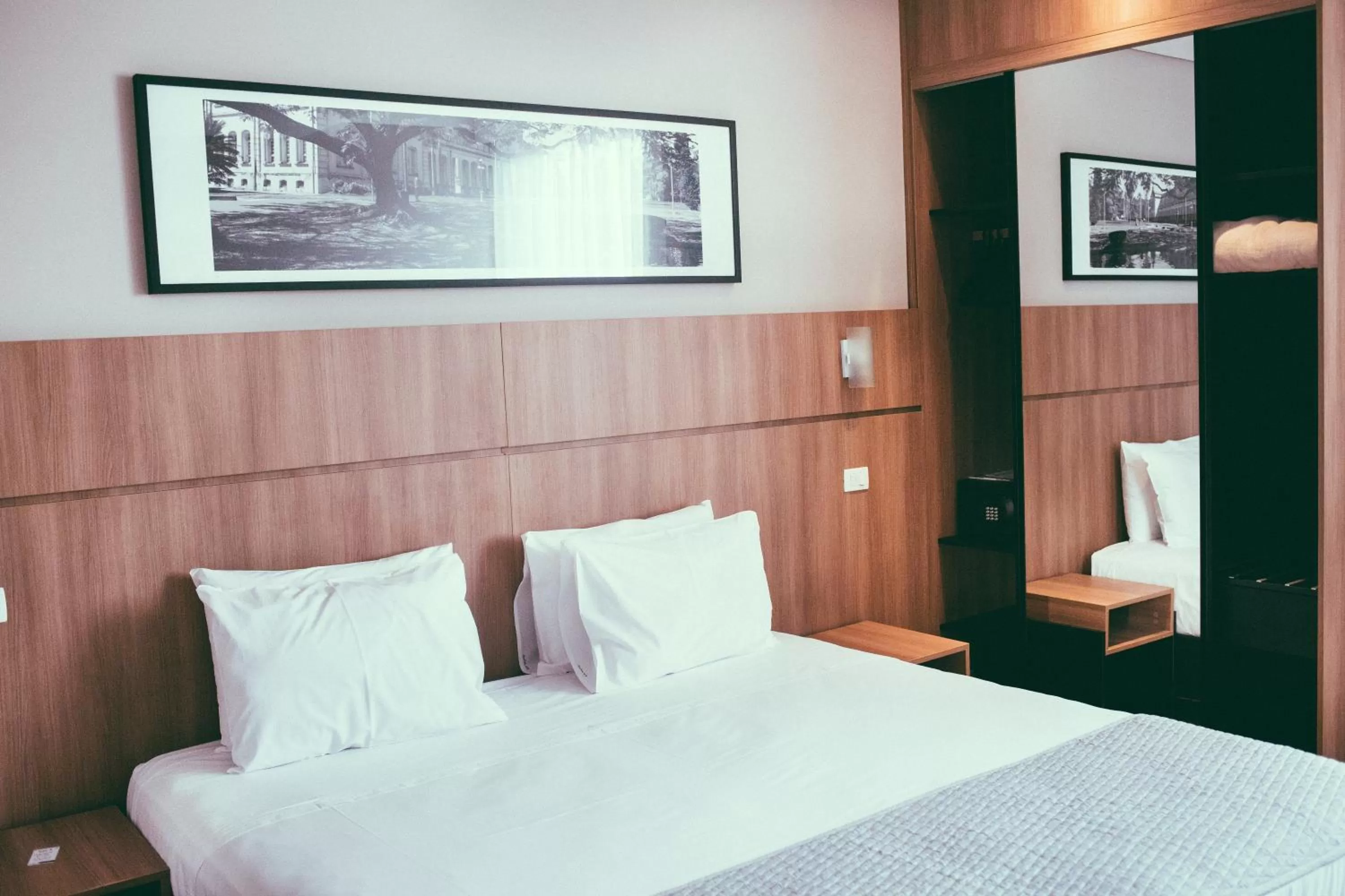 Bed in Occitano Apart Hotel