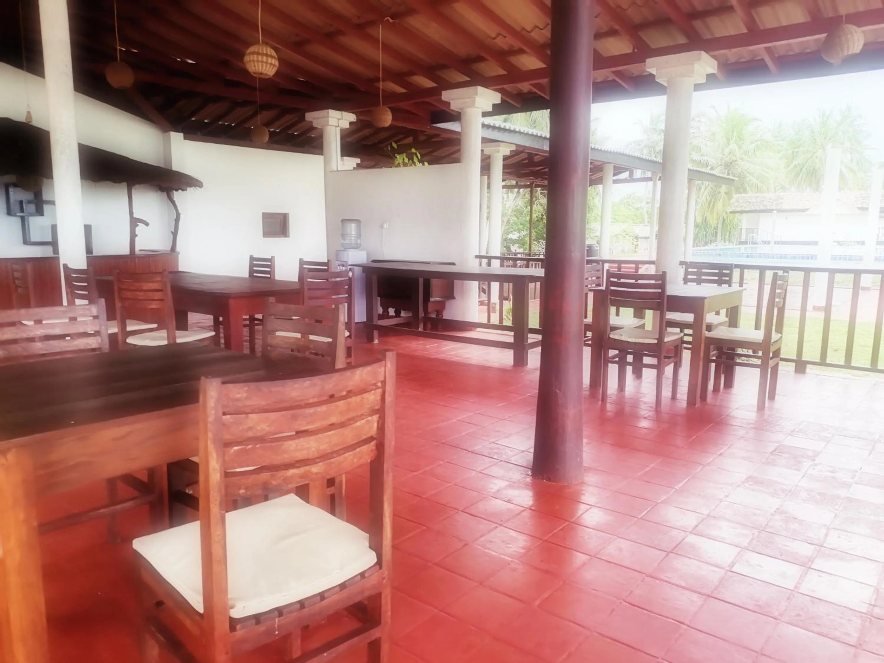 Dining area in Helios Beach Resort