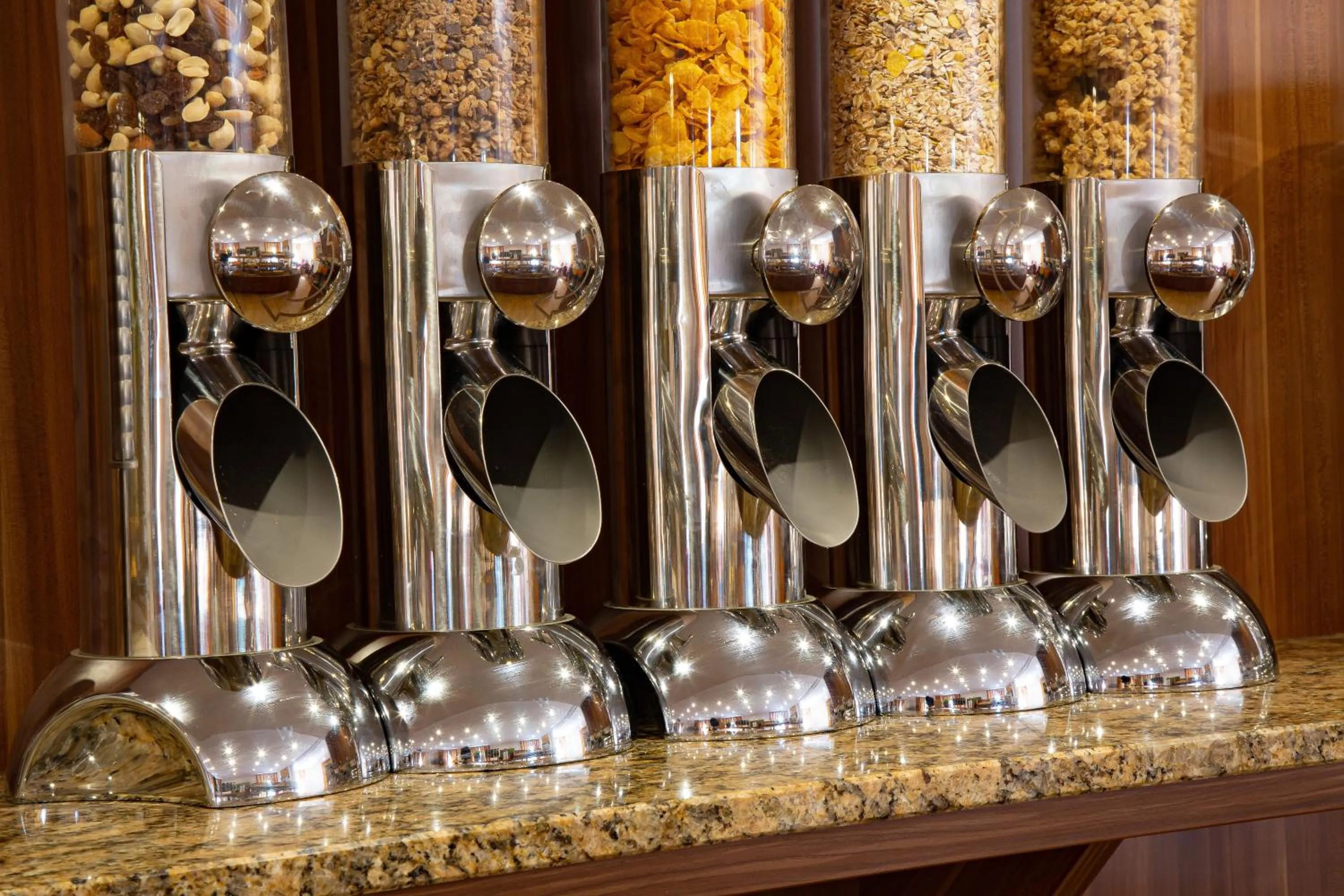 Buffet breakfast in TIPTOP Hotel Burgschmiet Garni