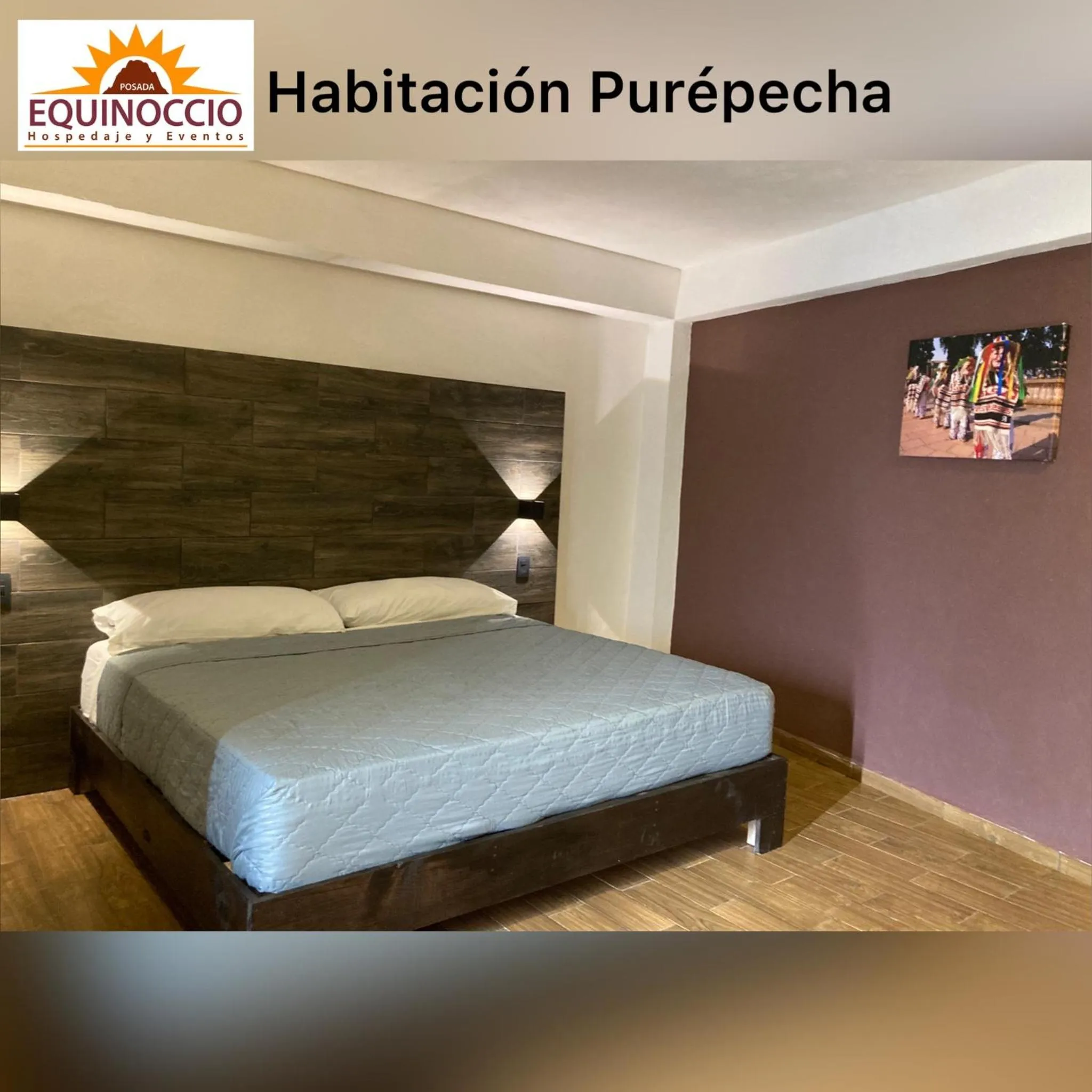 Bedroom, Bed in Posada Equinoccio