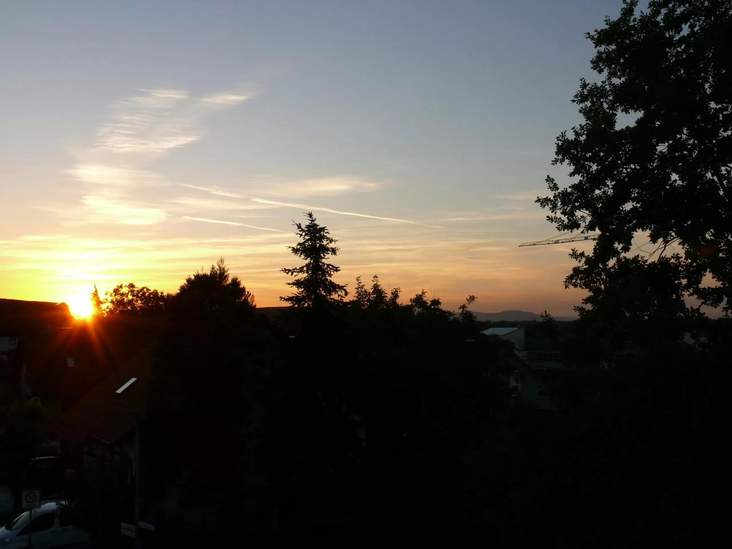 Sunset in Leiselheimer Hof