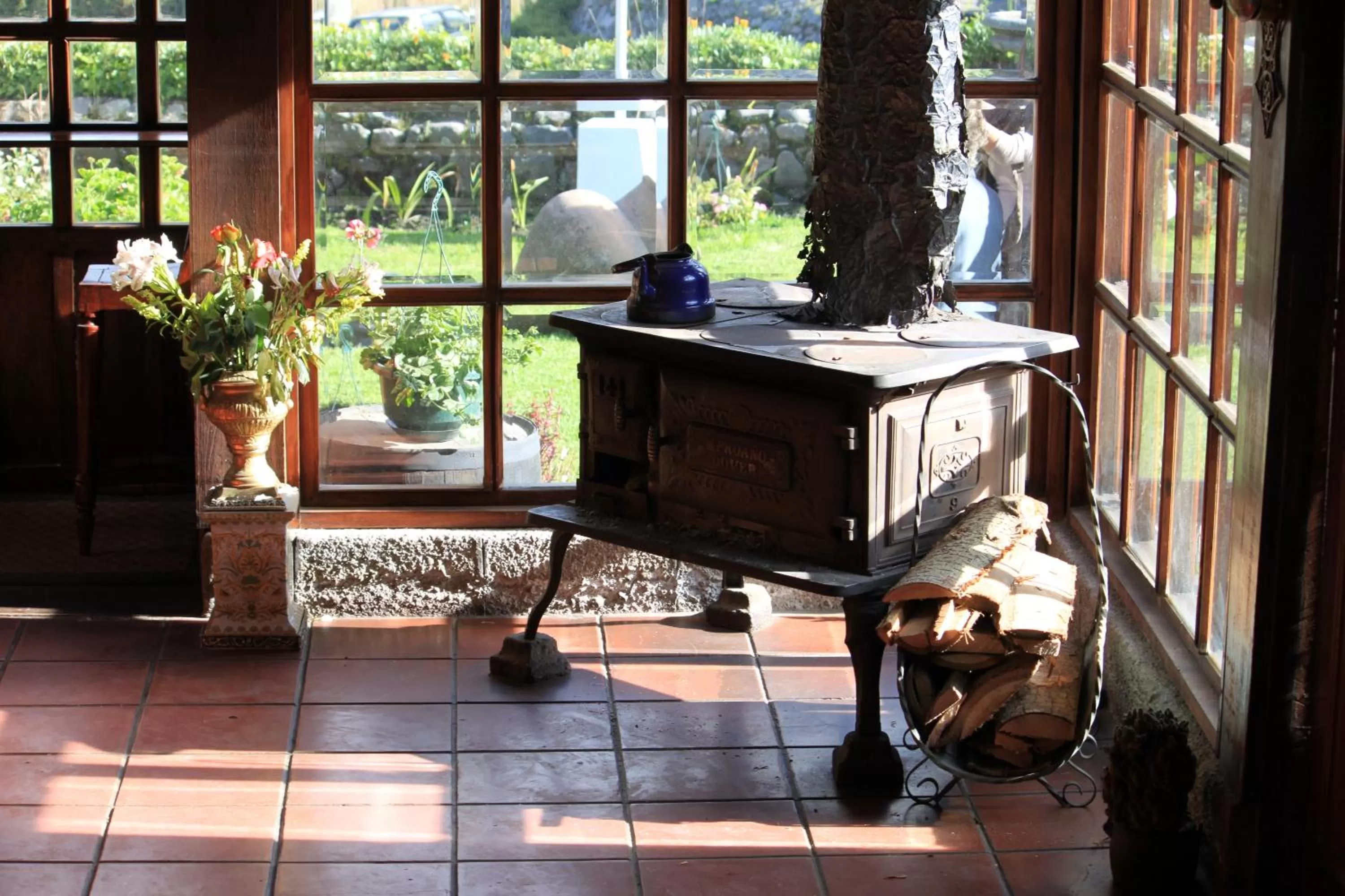 Lobby or reception in Hostería La Andaluza