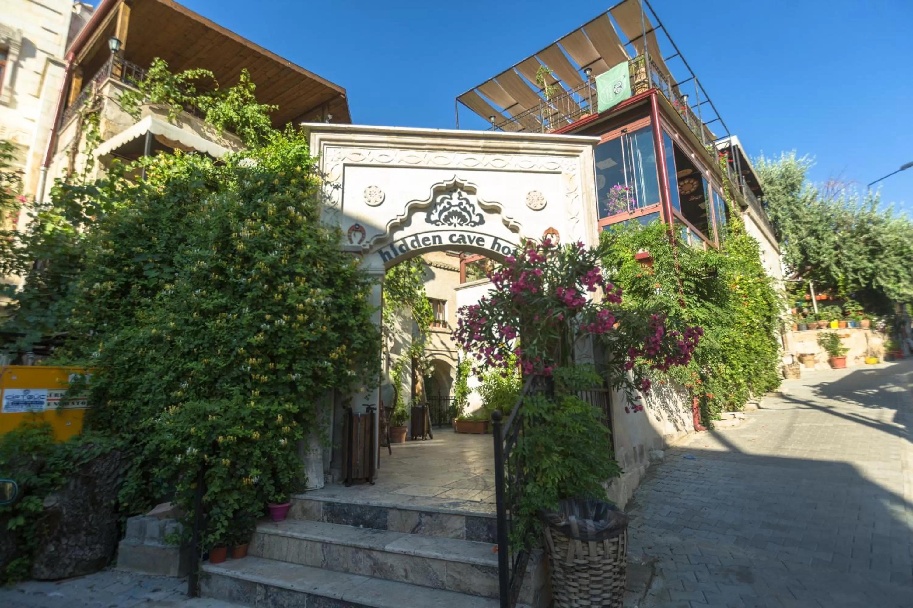 Off site in Hidden Cave Hotel