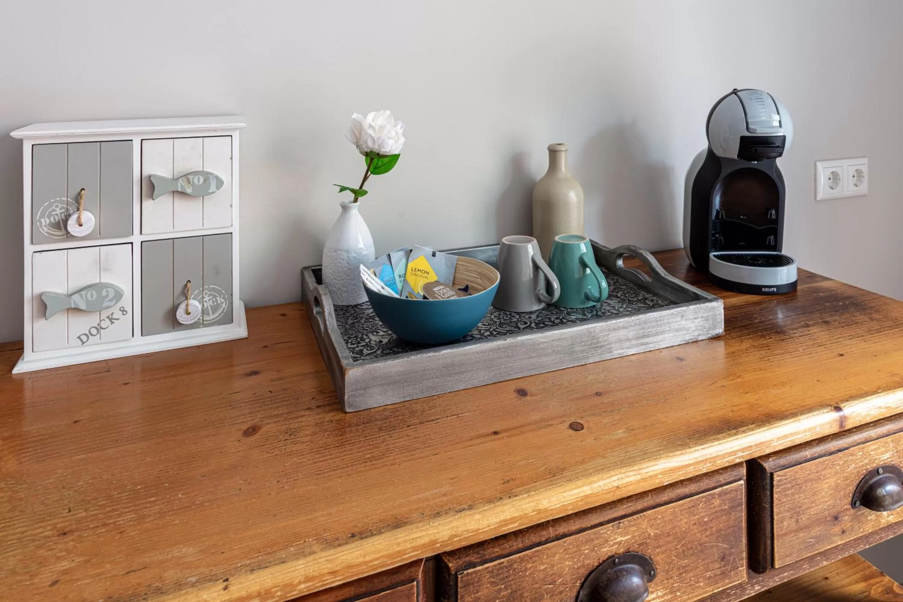 Coffee/tea facilities in Boutique Hotel Herberg Binnen