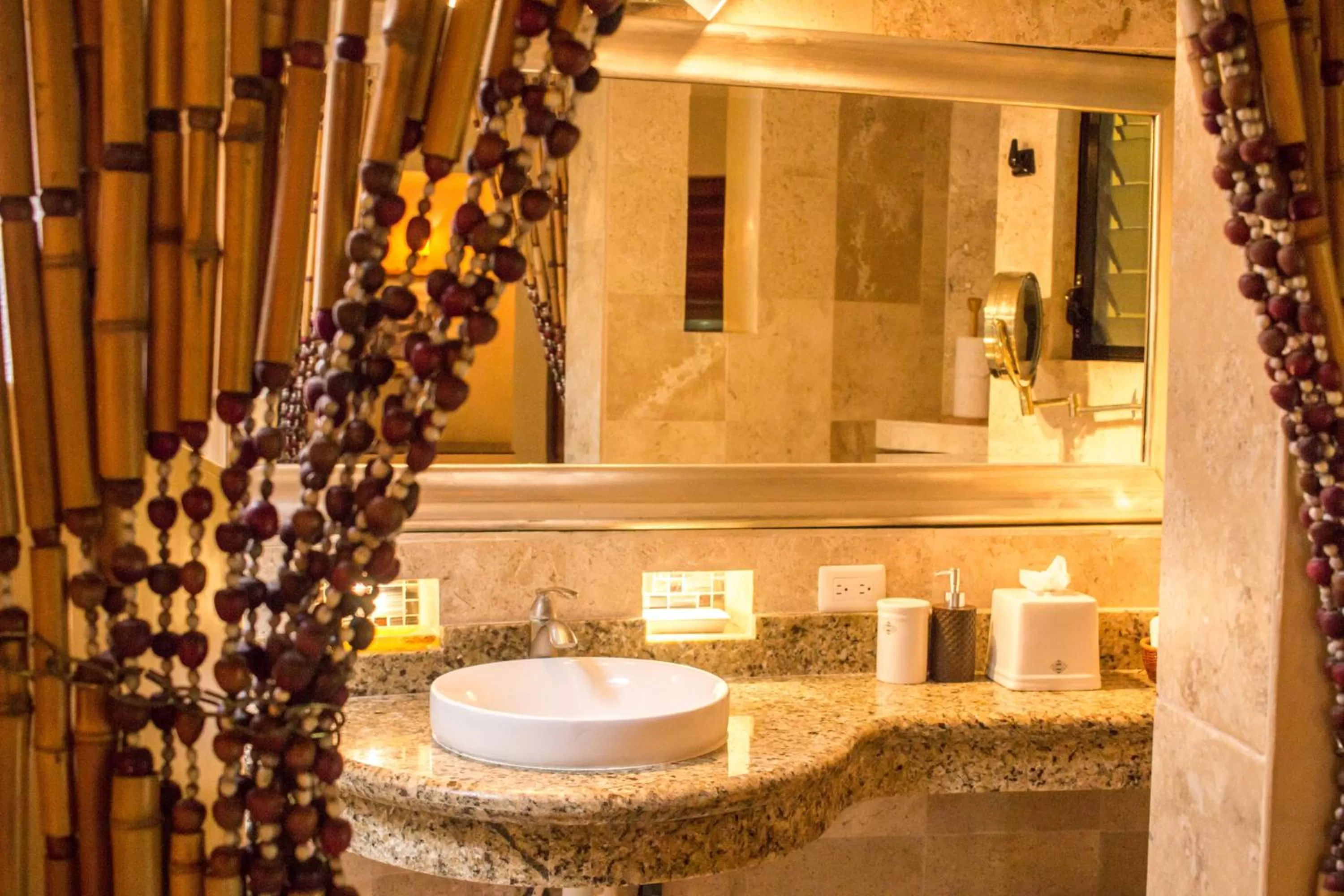 Bathroom in Cocos Cabañas Playa del Carmen Adults Only