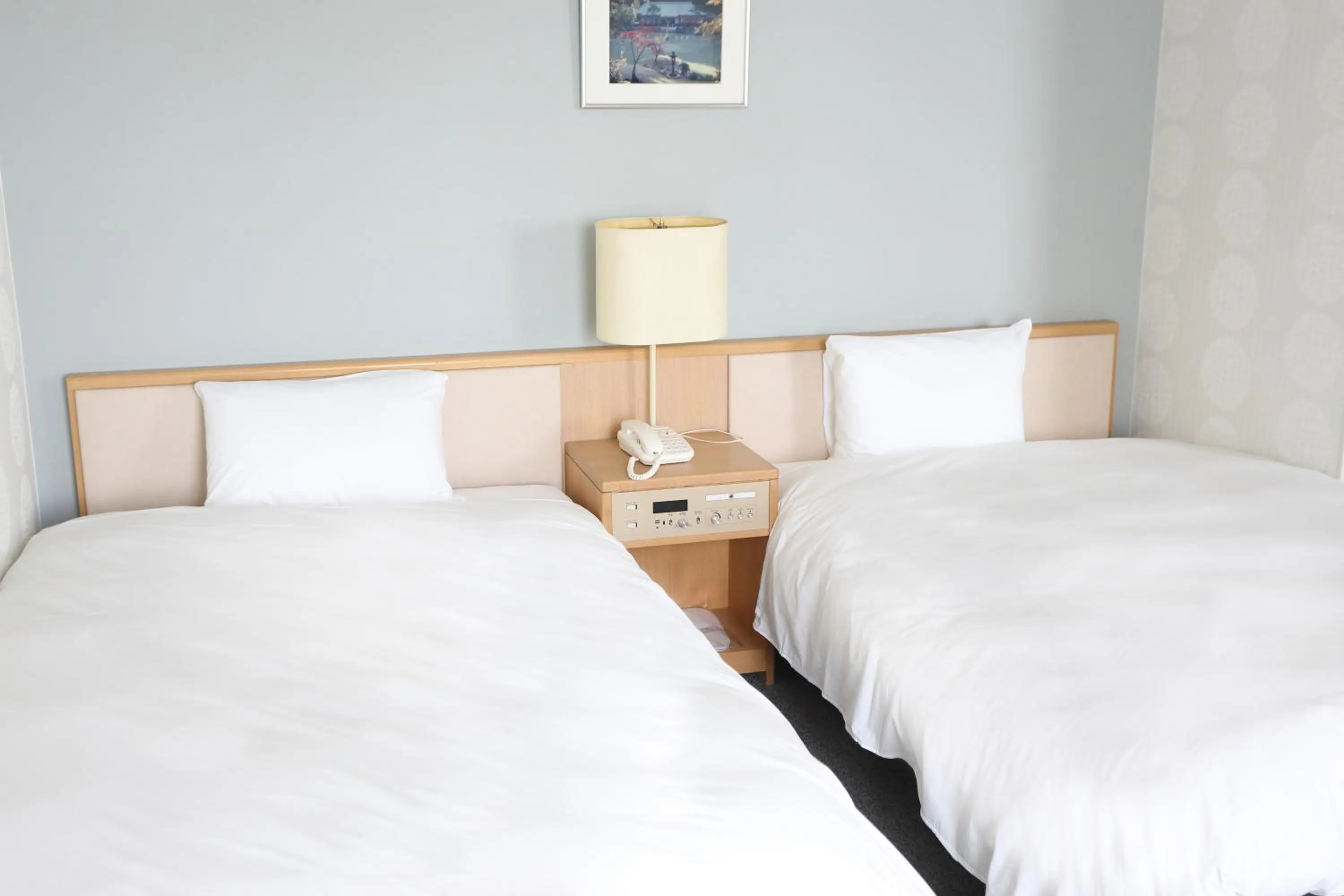 Bed in Hotel International House Osaka