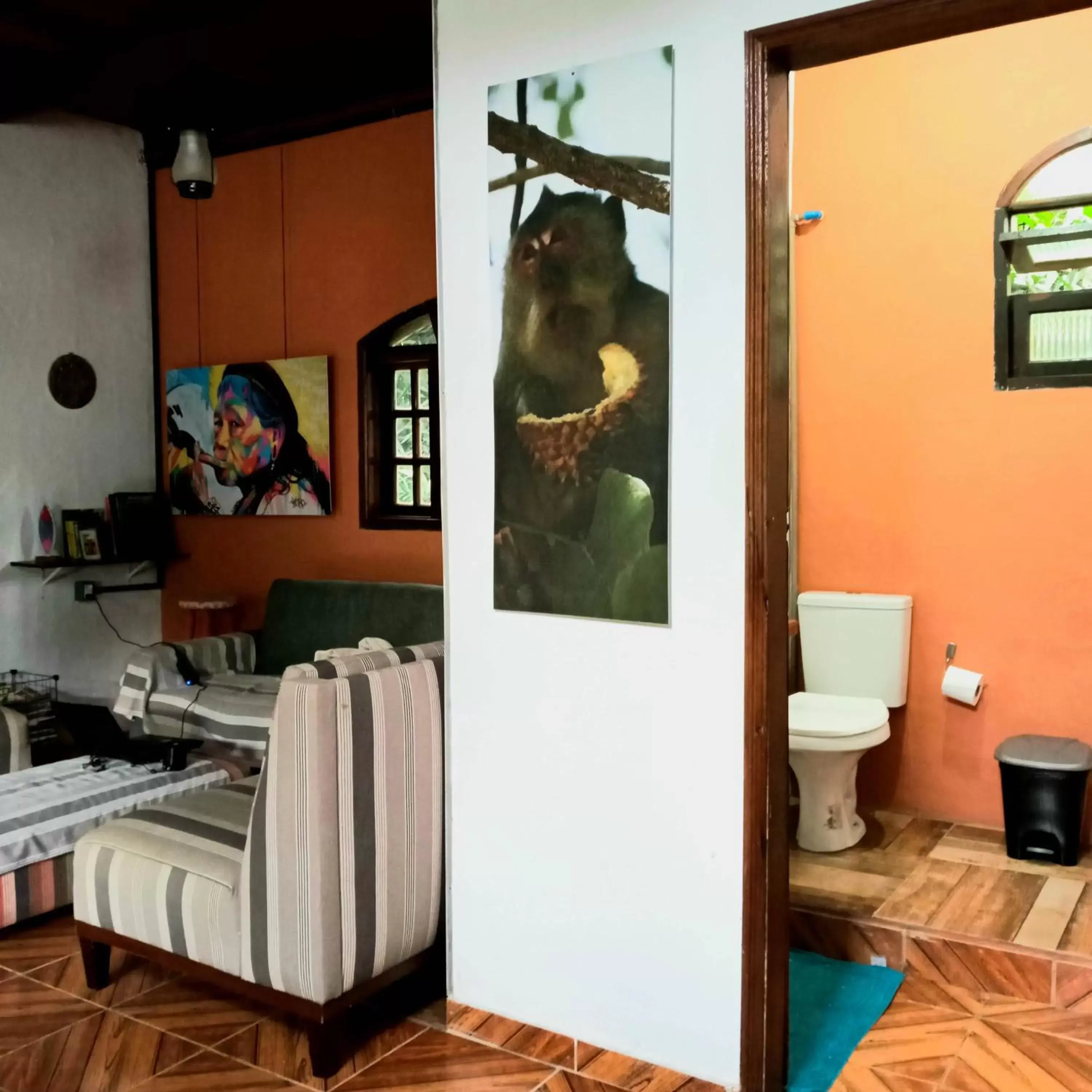 Bunk Bed in Mixed Dormitory Room in Pousada e Hostel Marthi Bunk Bed in Mixed Dormitory Room in Pousada e Hostel Marthi