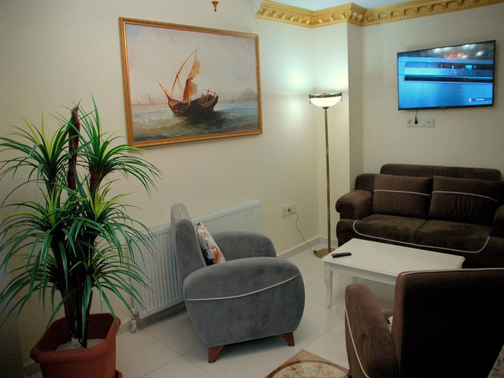 Lobby or reception in Tolga Hotel