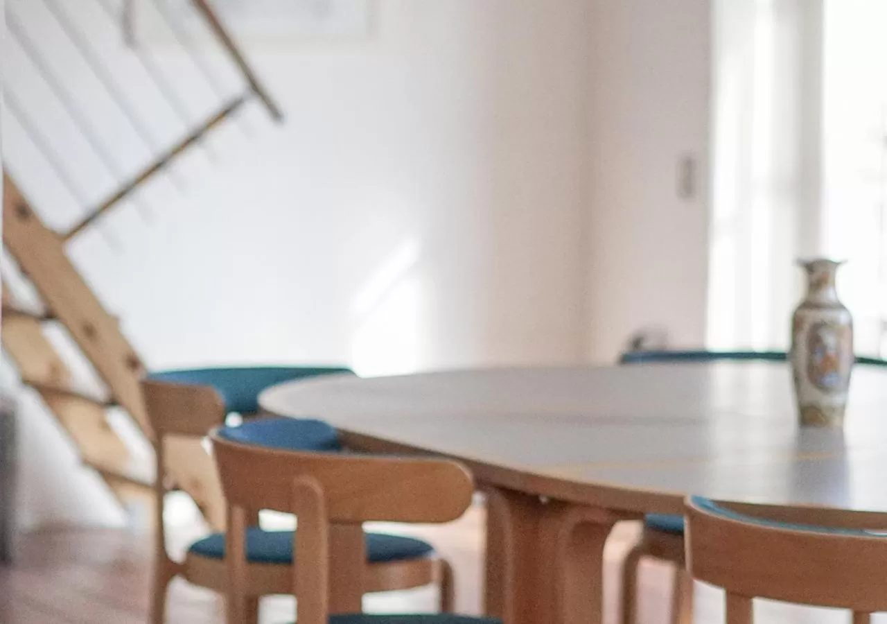 Dining area in Fladbro Kro