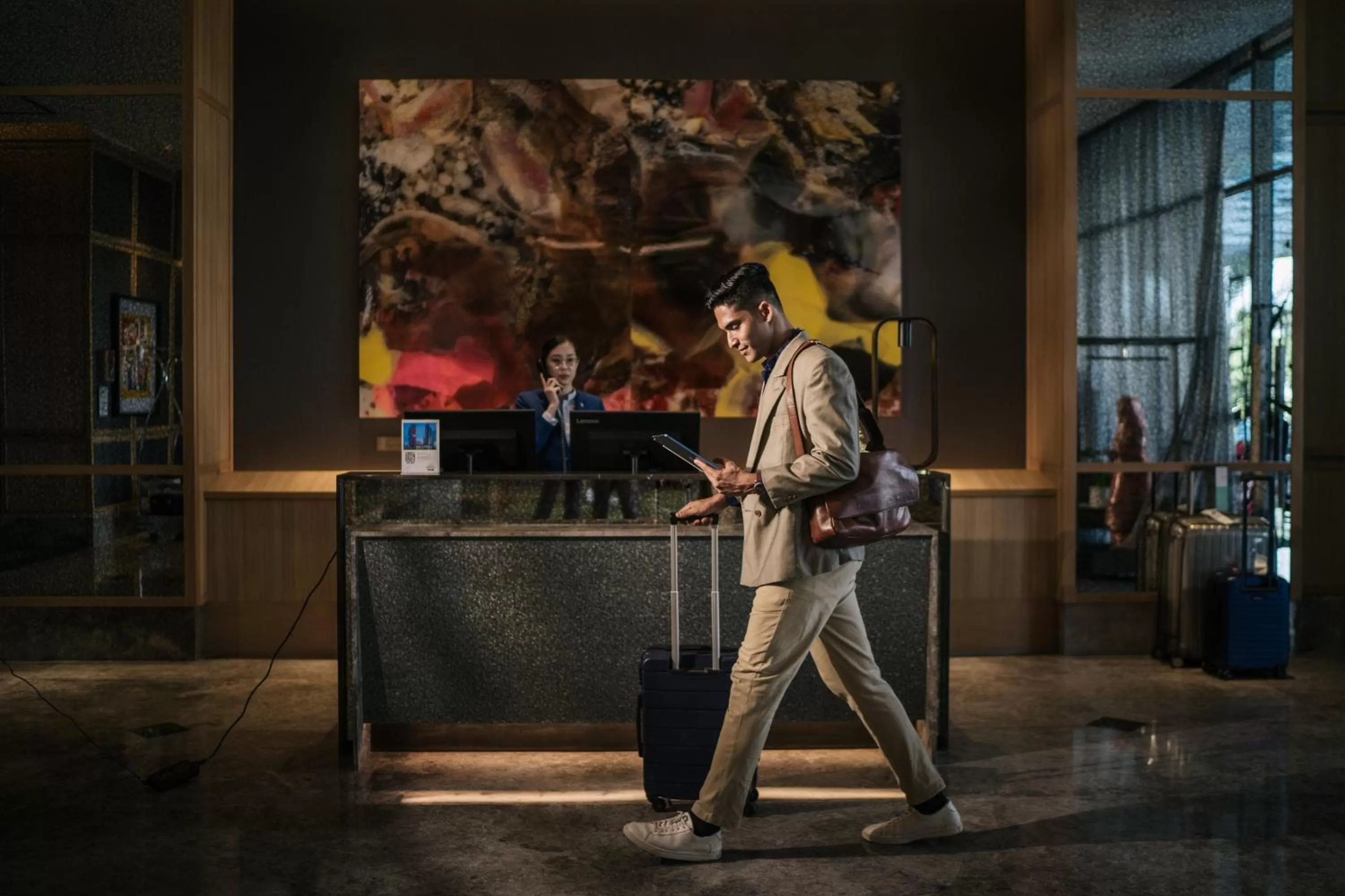 Lobby or reception in Four Points by Sheraton Surabaya, Pakuwon Indah