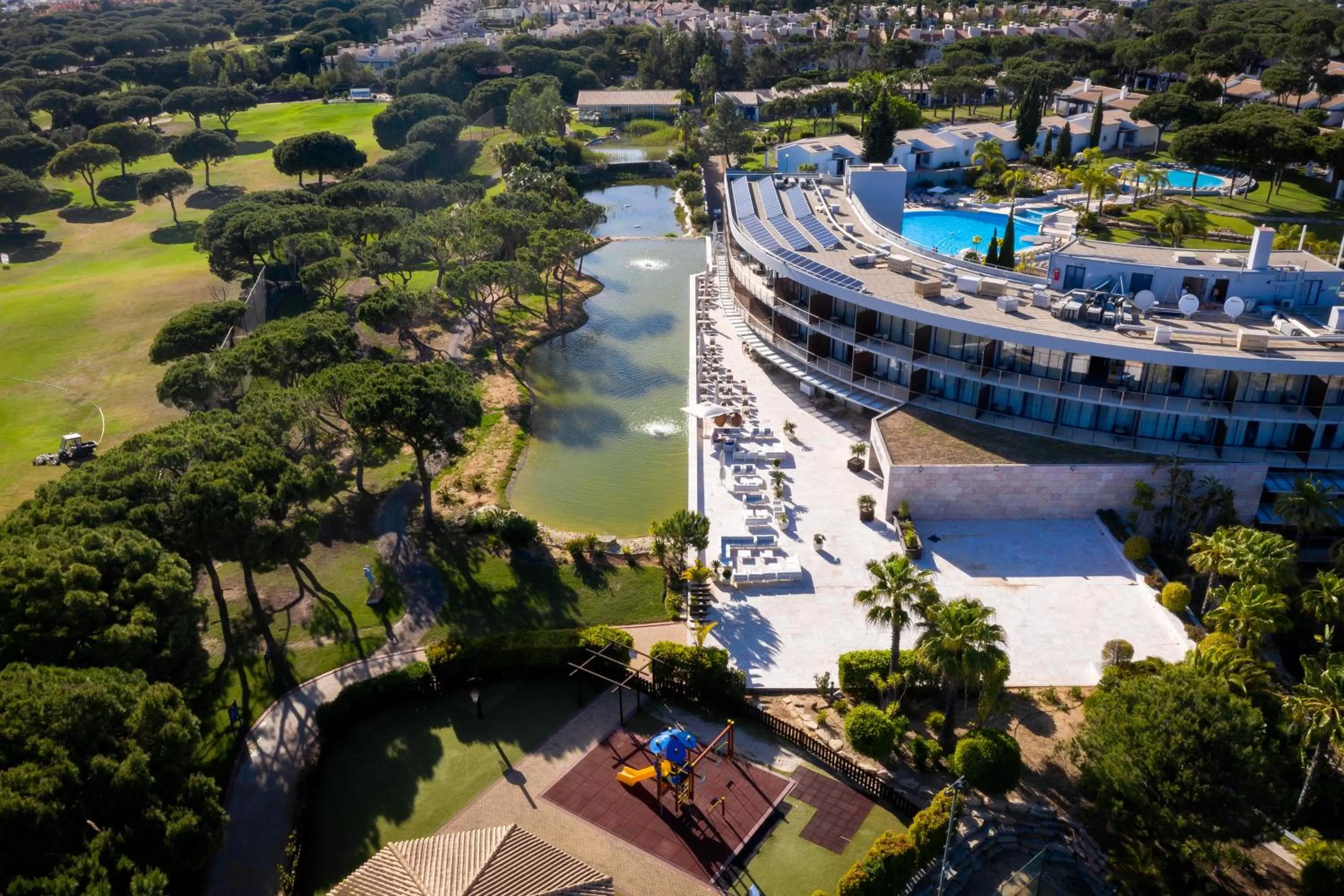 Bird's eye view in Pestana Vila Sol - Vilamoura Premium Golf Resort