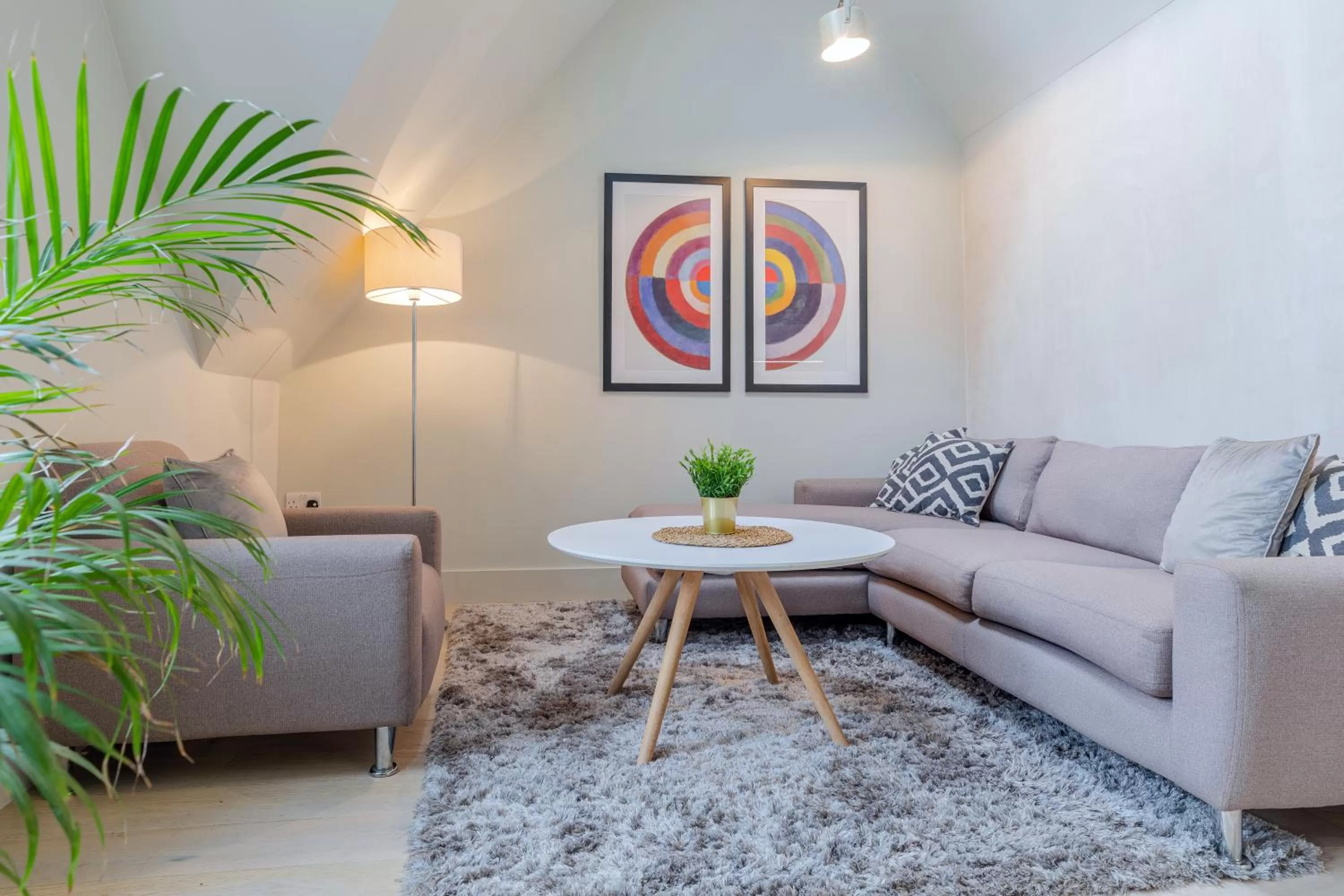 Living room, Seating Area in Holborn Apartments