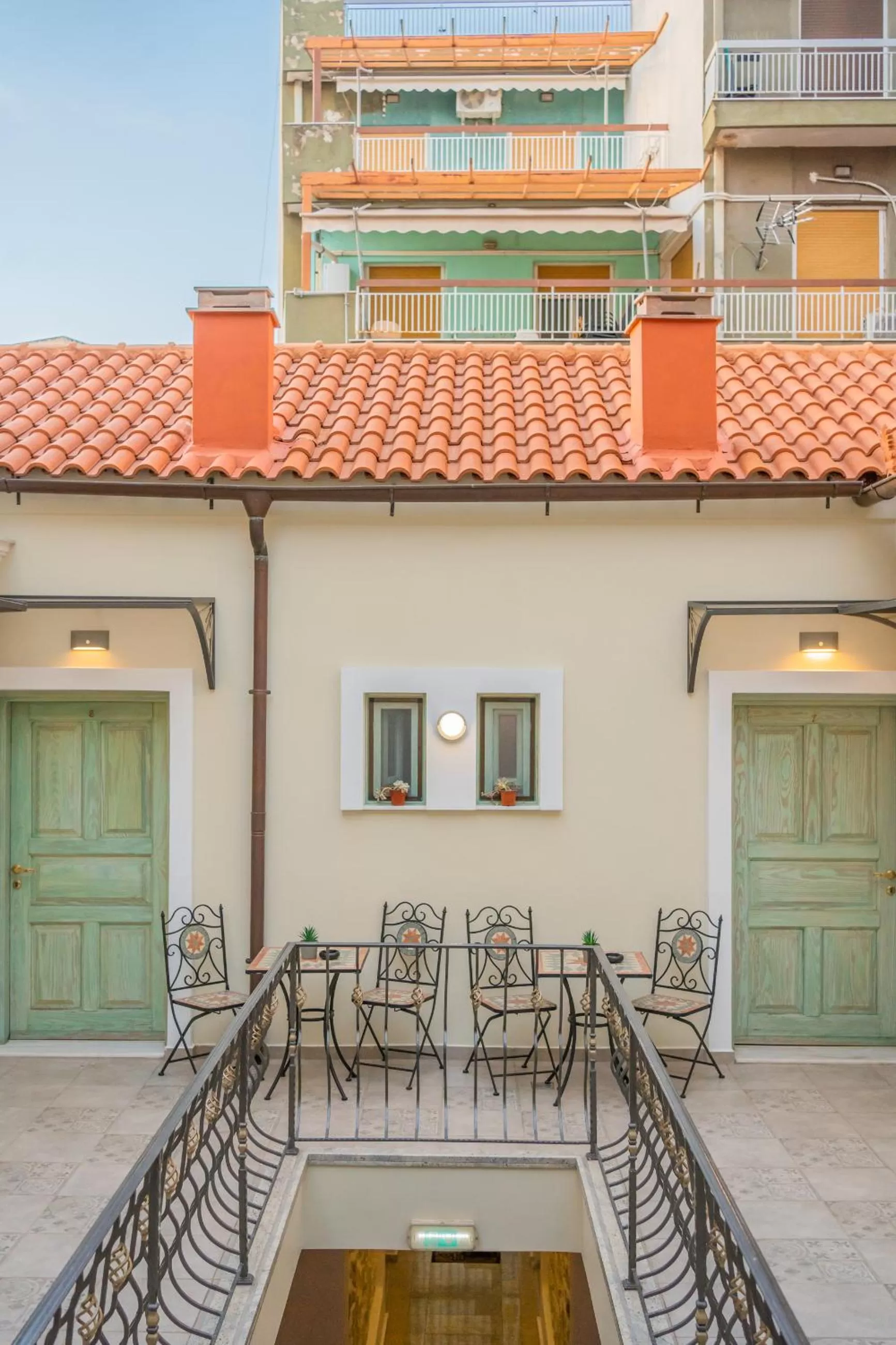 Balcony/Terrace in The Stone Manor , Noho boutique hotel Thissio