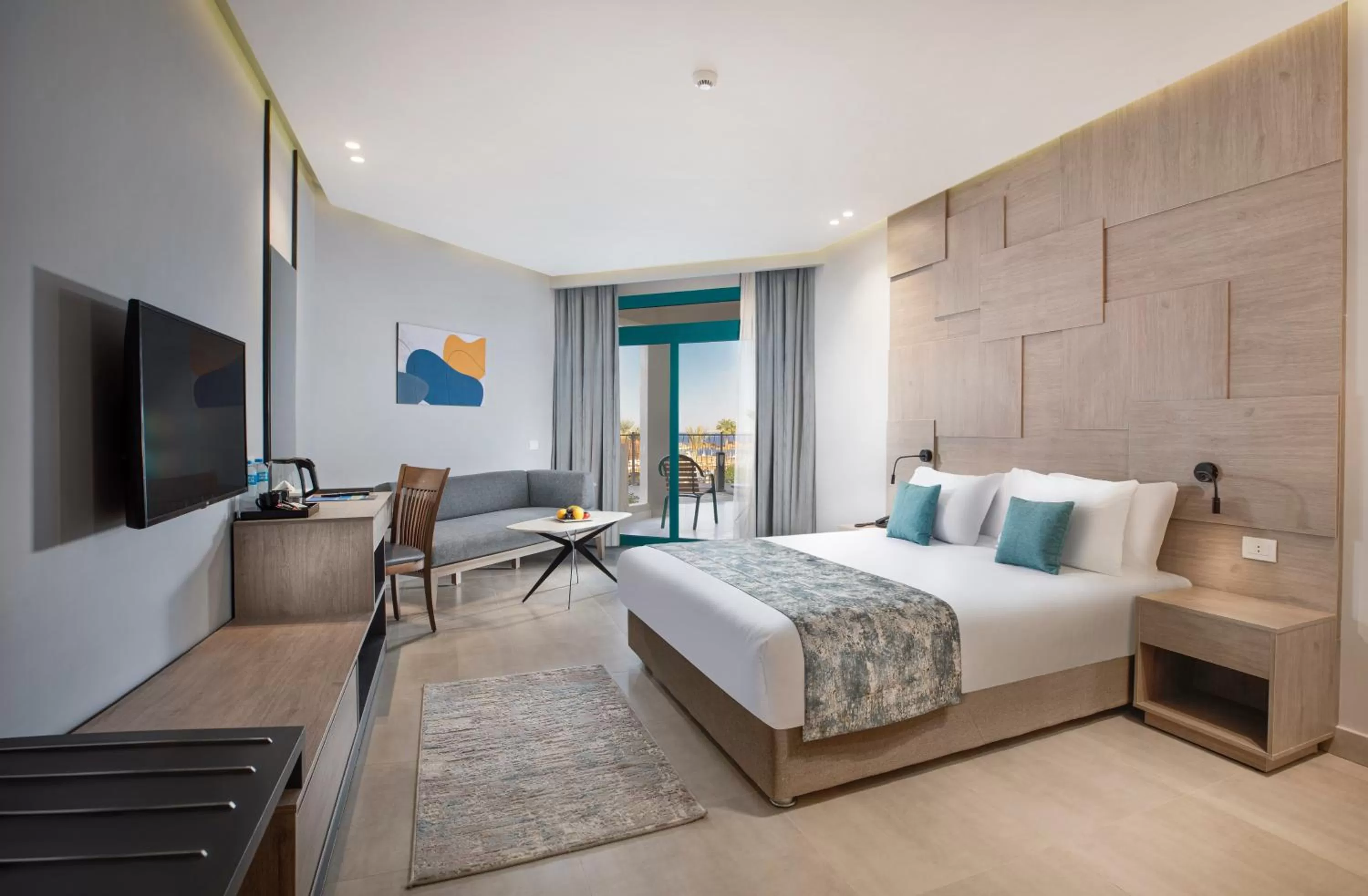 Bed in Pyramisa Beach Resort Sharm El Sheikh