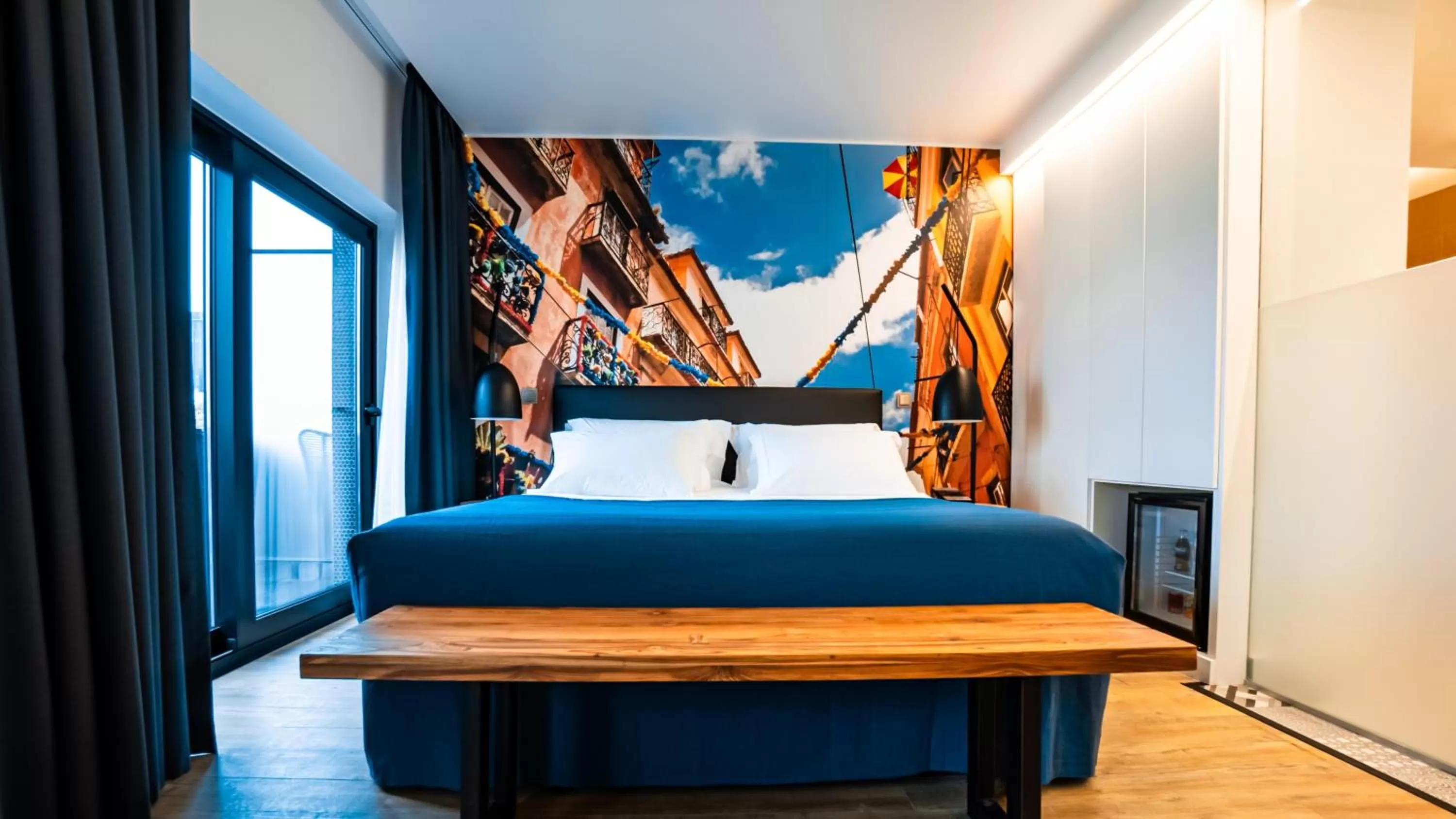 Bed in Hills Hotel Lisboa