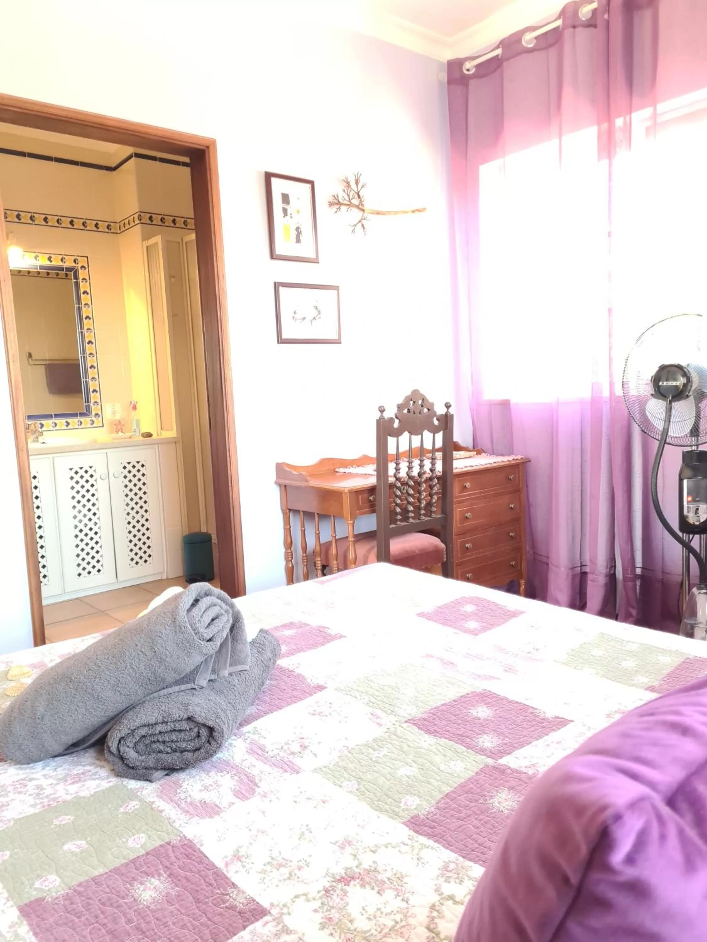 Bed in Casa dos Ventos