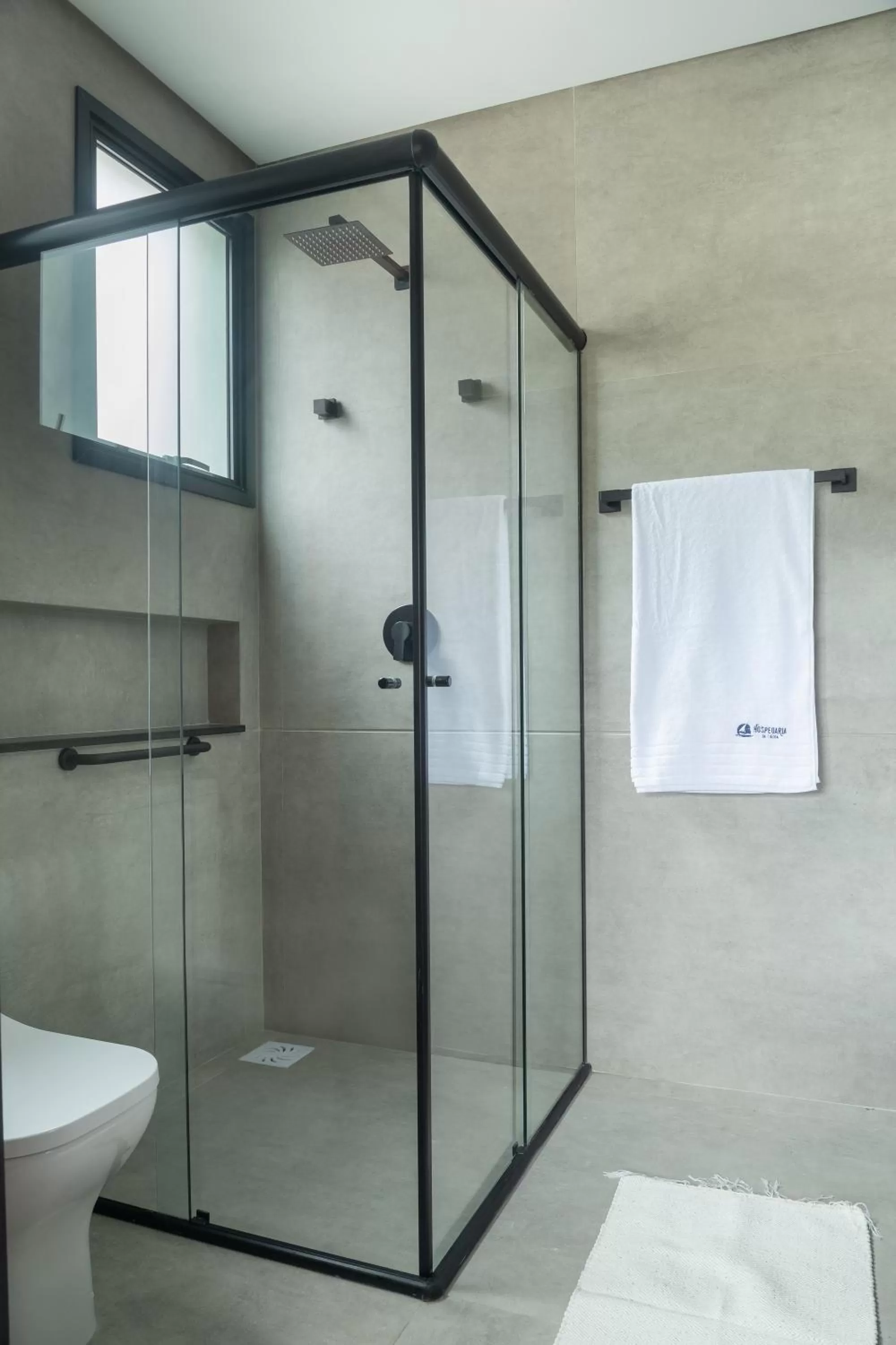 Bathroom in Hospedaria da Lagoa