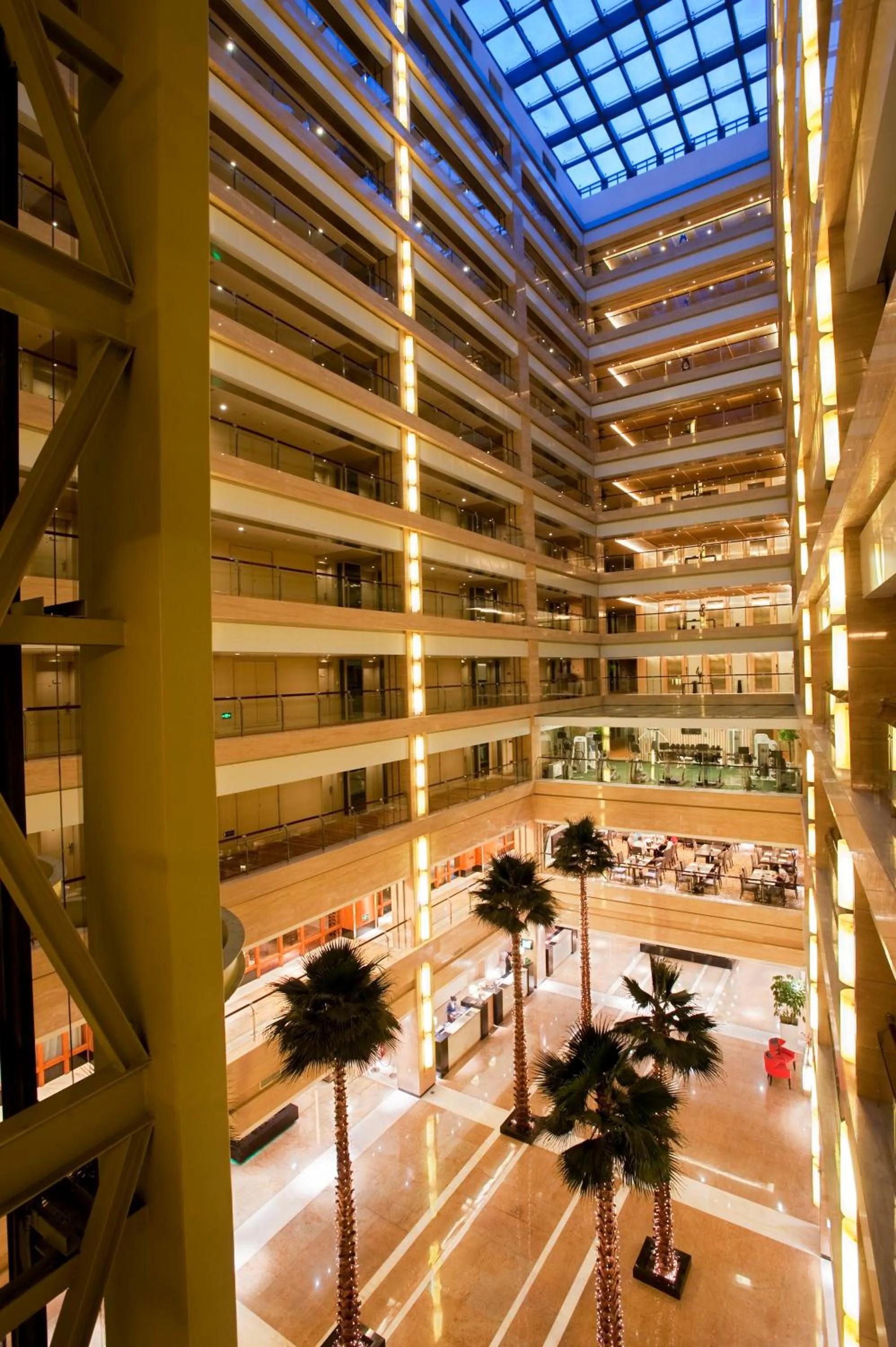 Decorative detail in Qingdao Parkview Holiday Hotel