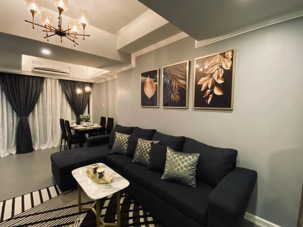 Living room in Mpt Suites