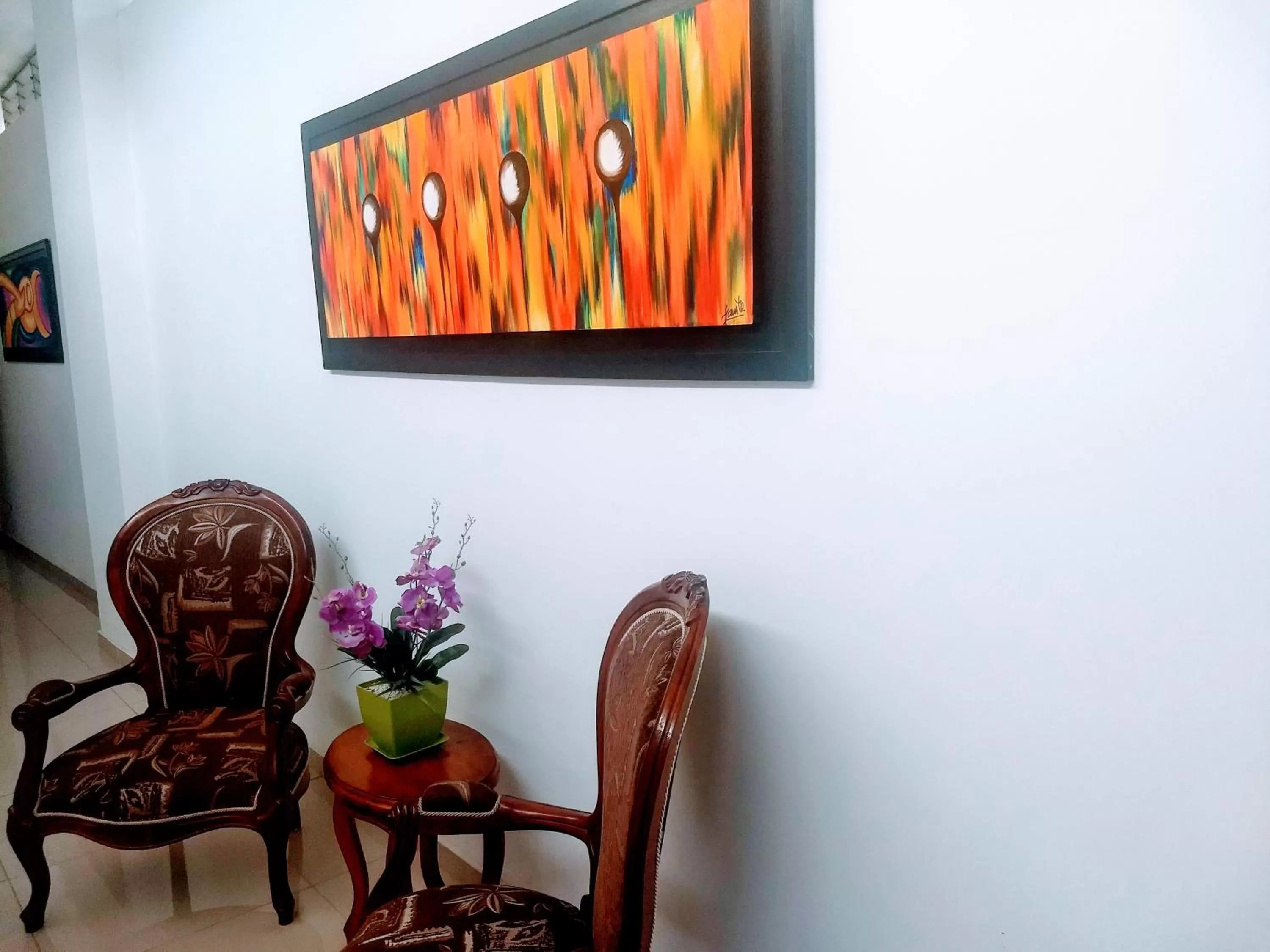 Decorative detail in Hotel Cafe Plaza