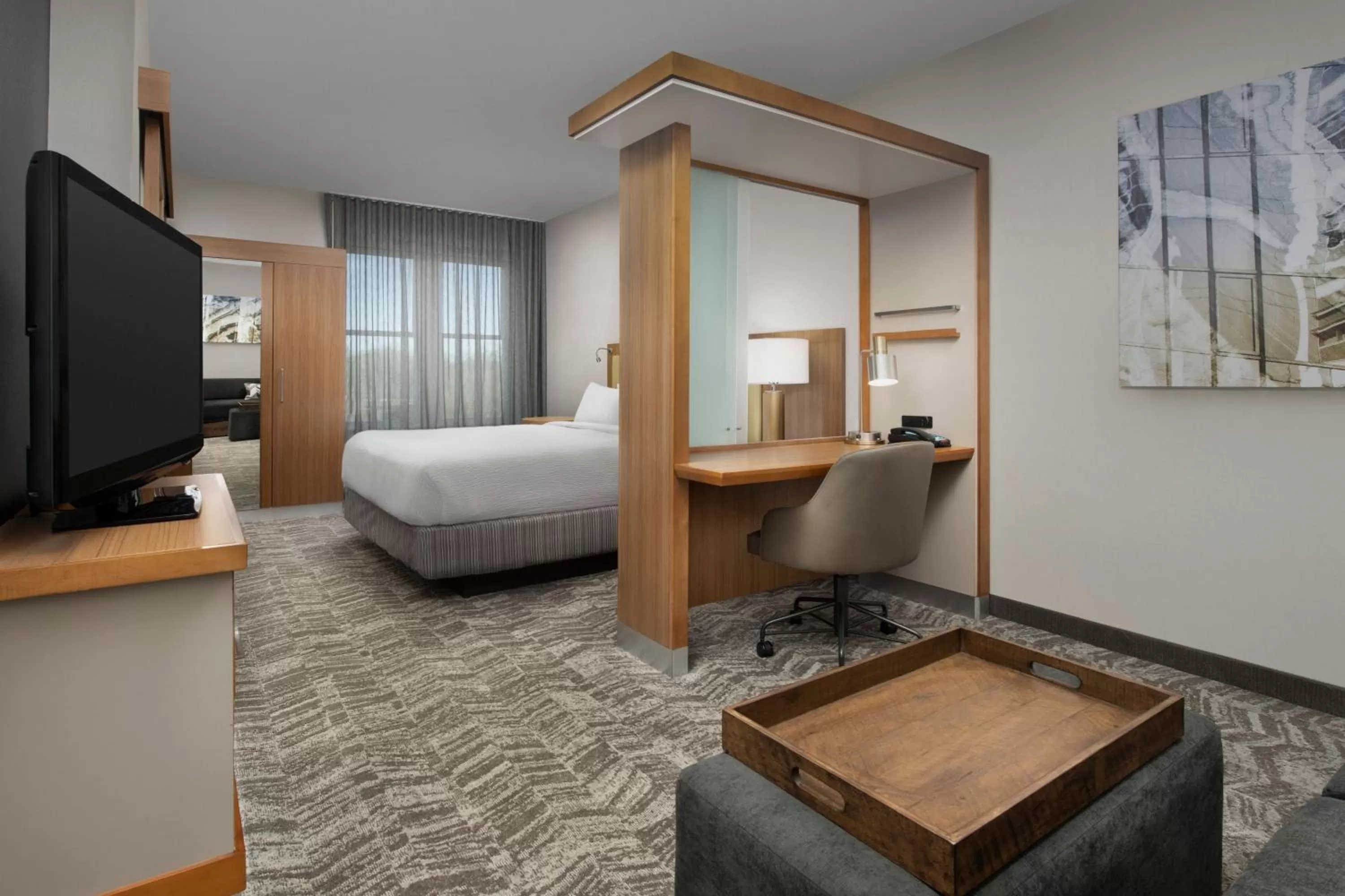 Photo of the whole room, Bed in SpringHill Suites by Marriott Tuscaloosa