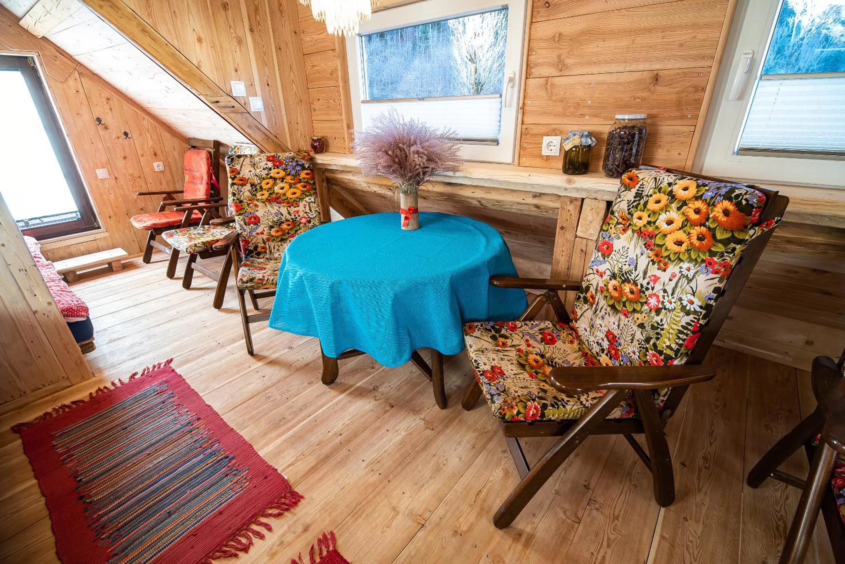 Seating Area in Cvet gora - Camping, Glamping and Accomodations