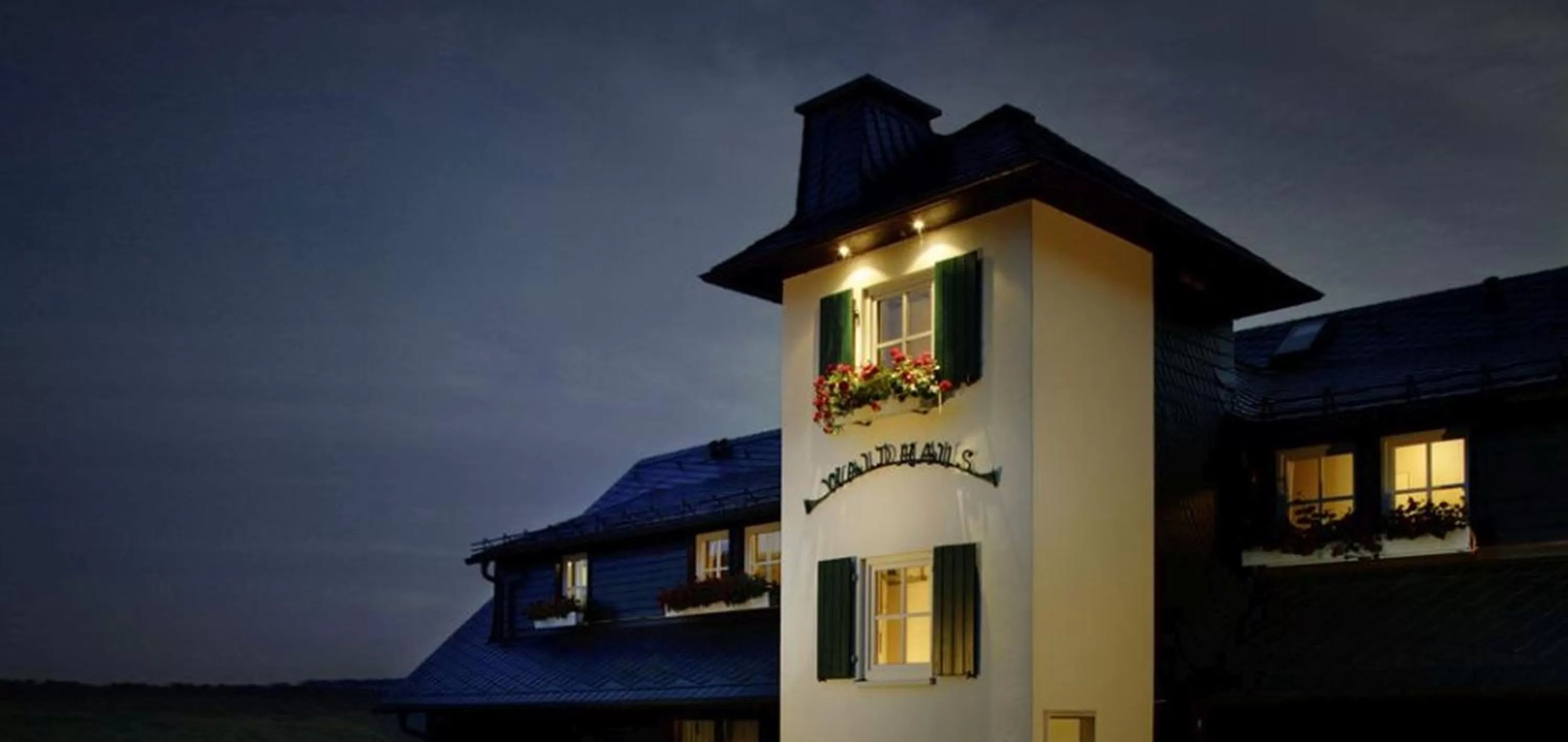 Facade/entrance in Waldhaus Ohlenbach