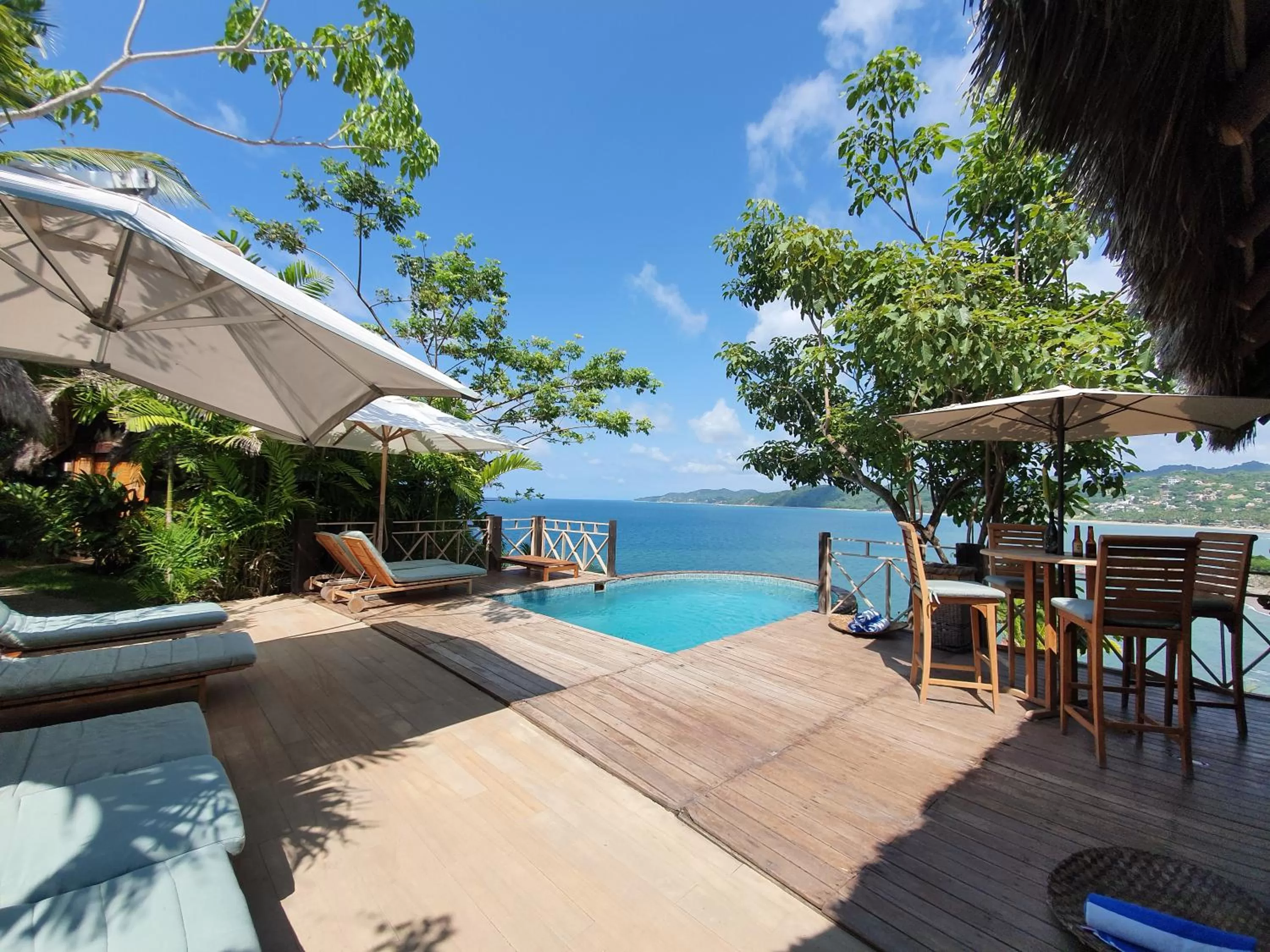 Patio in Hotel Boutique Siete Lunas
