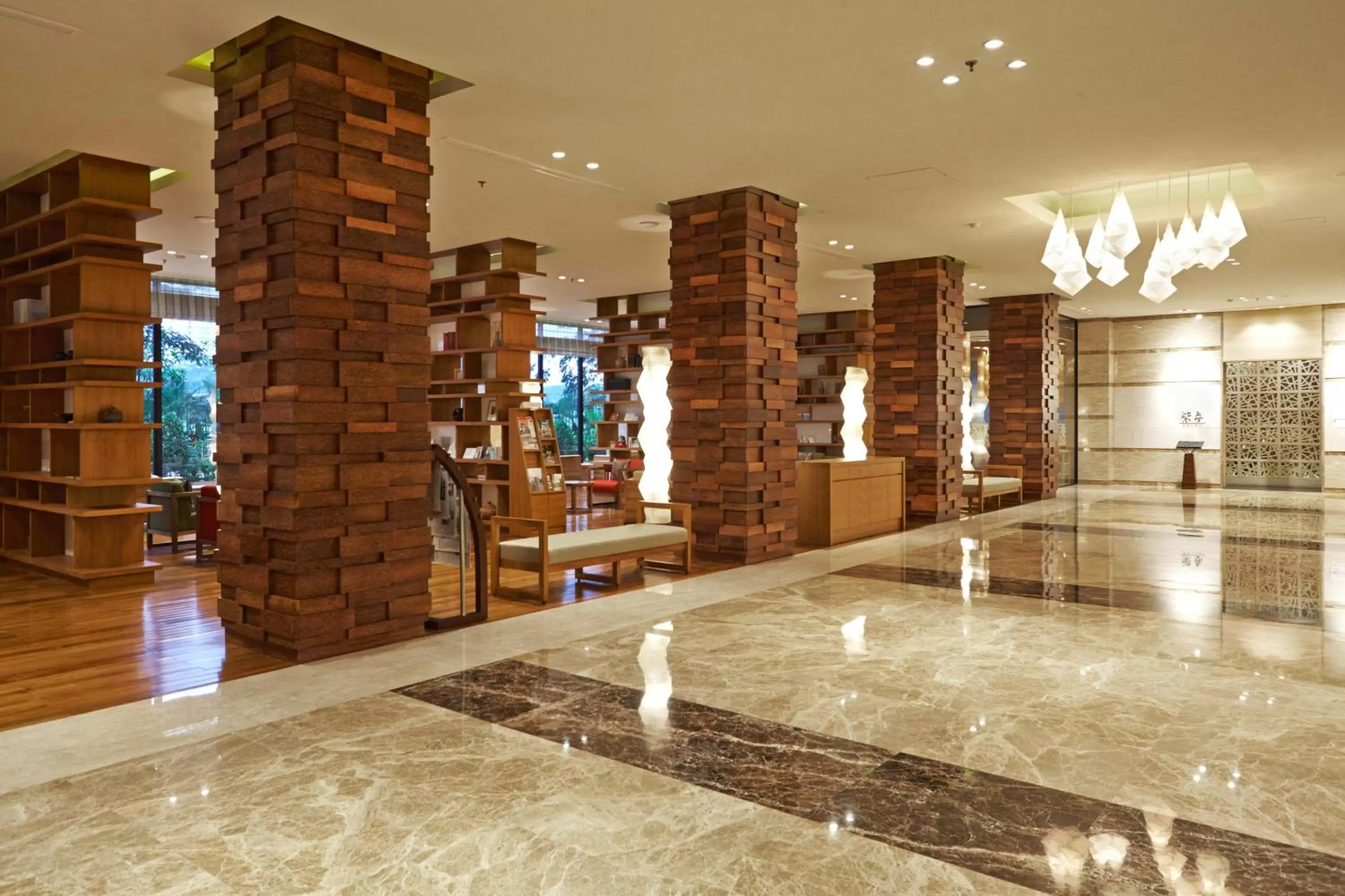 Lobby or reception in Axia South Cikarang Service Apartment