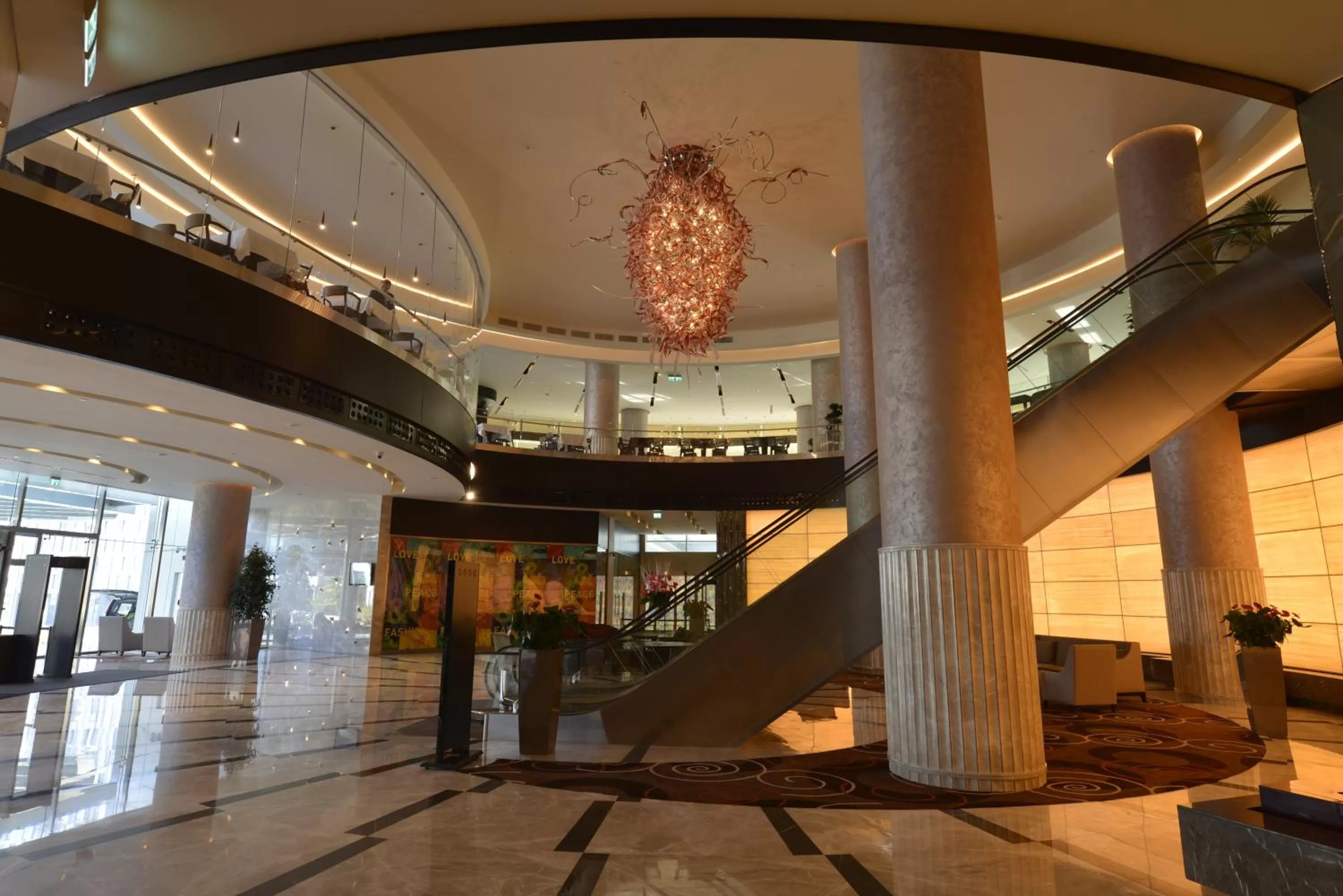 Lobby or reception in Wyndham Grand Istanbul Europe