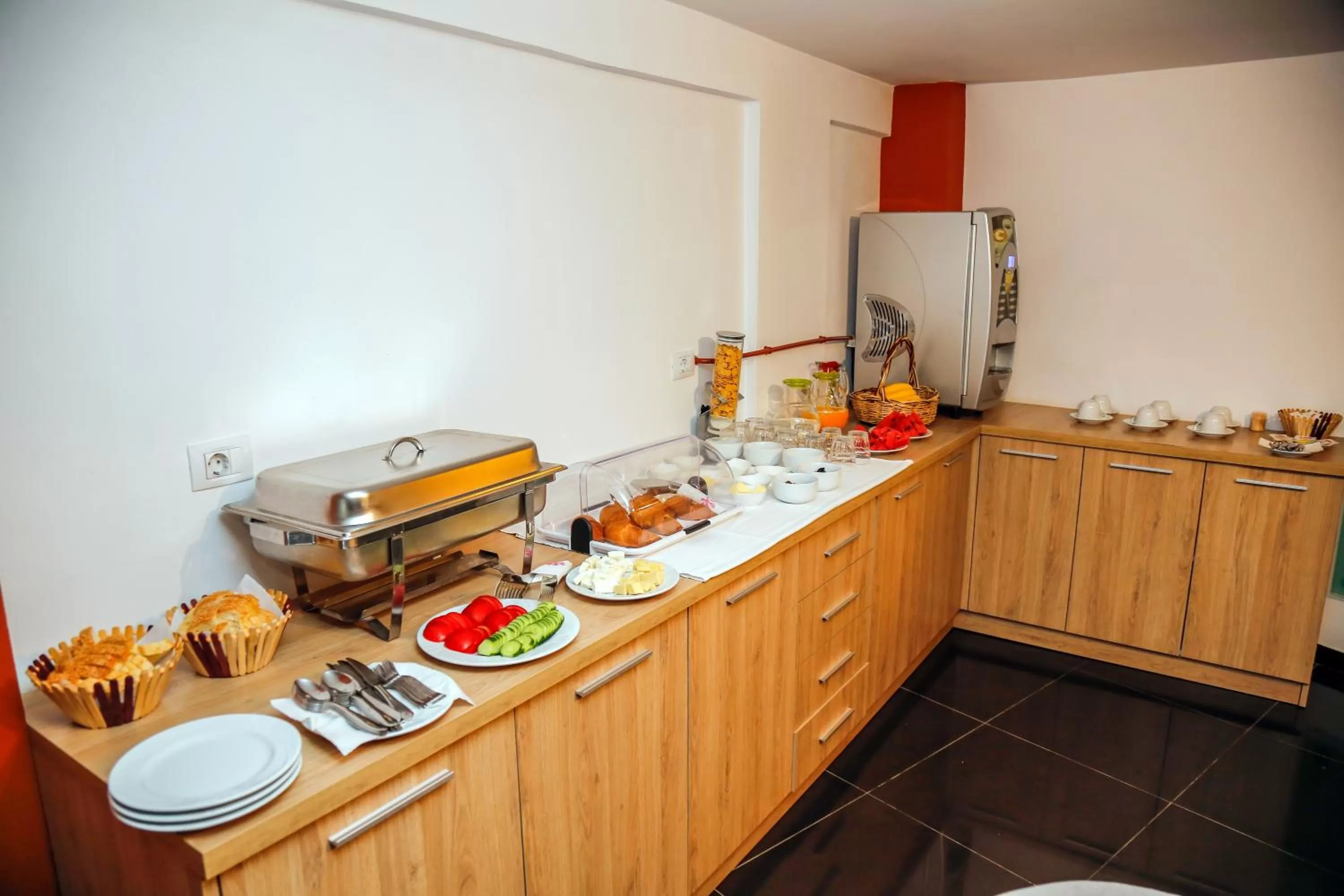 Food close-up in Arc Hotel Tirana